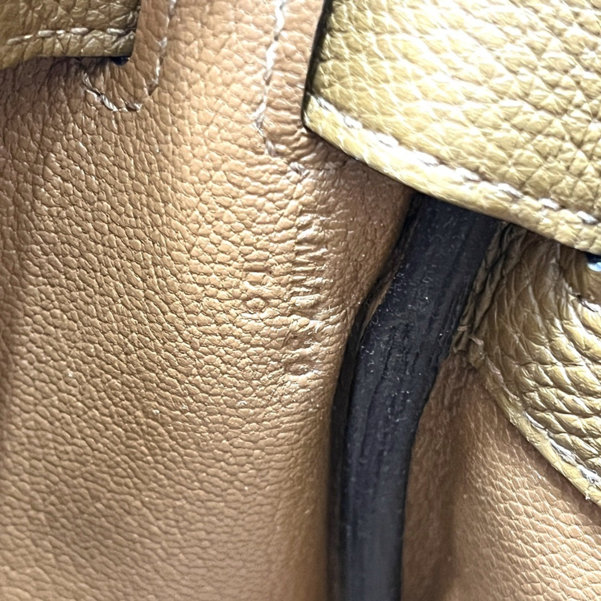 Hermes Kelly Brown Togo Leather Handbag Shoulder Bag (Pre-Owned)