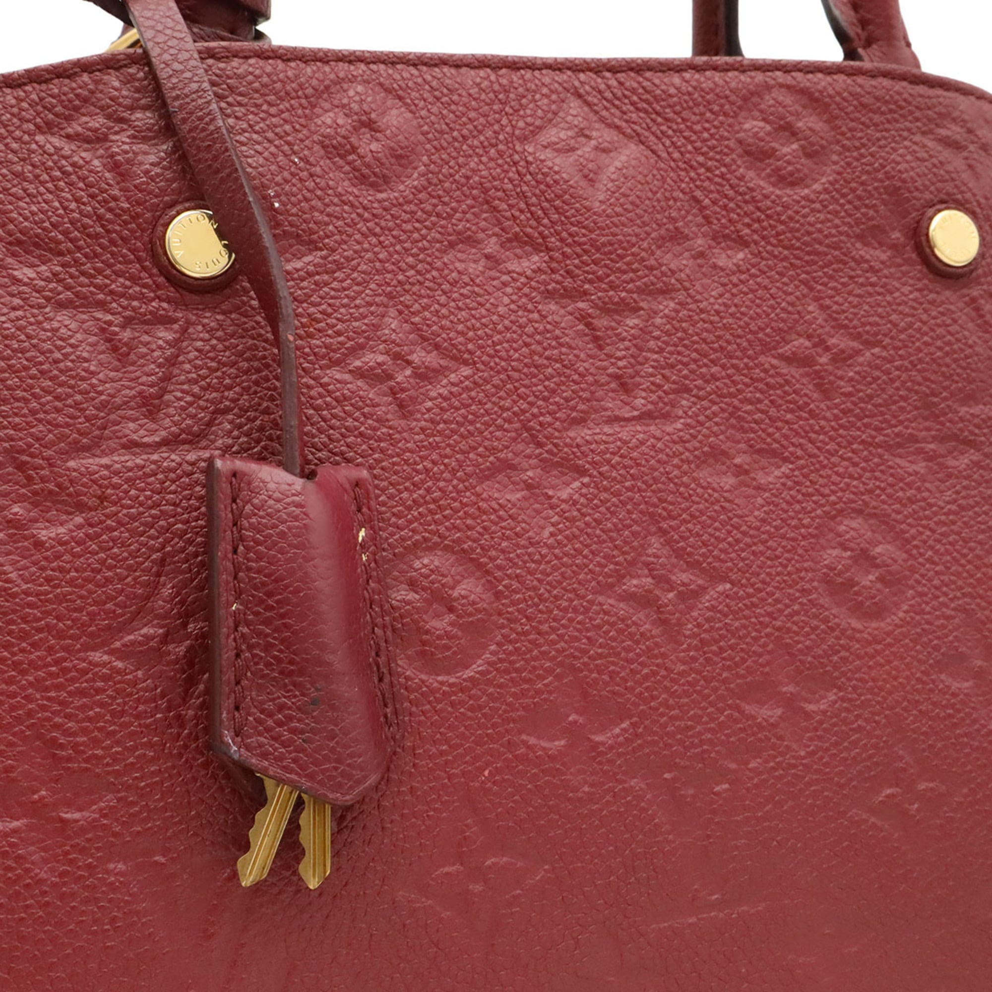 Louis Vuitton Monogram Empreinte Raisin Monogram Empreinte Handbag Shoulder Bag (Pre-Owned)
