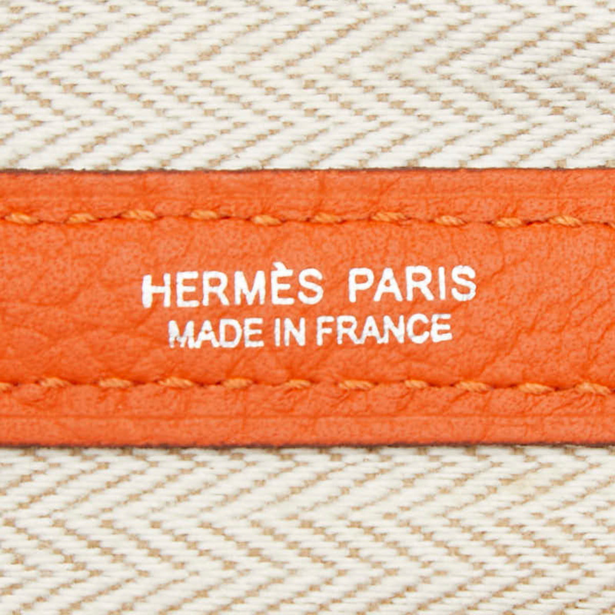 Hermes Capucine Orange Country Leather Handbag Tote Bag (Pre-Owned)