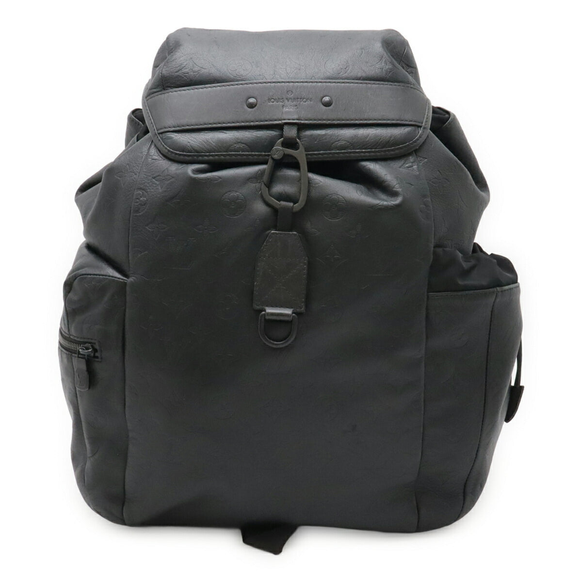 Louis Vuitton Monogram Shadow Black Noir Monogram Shadow Backpack (Pre-Owned)