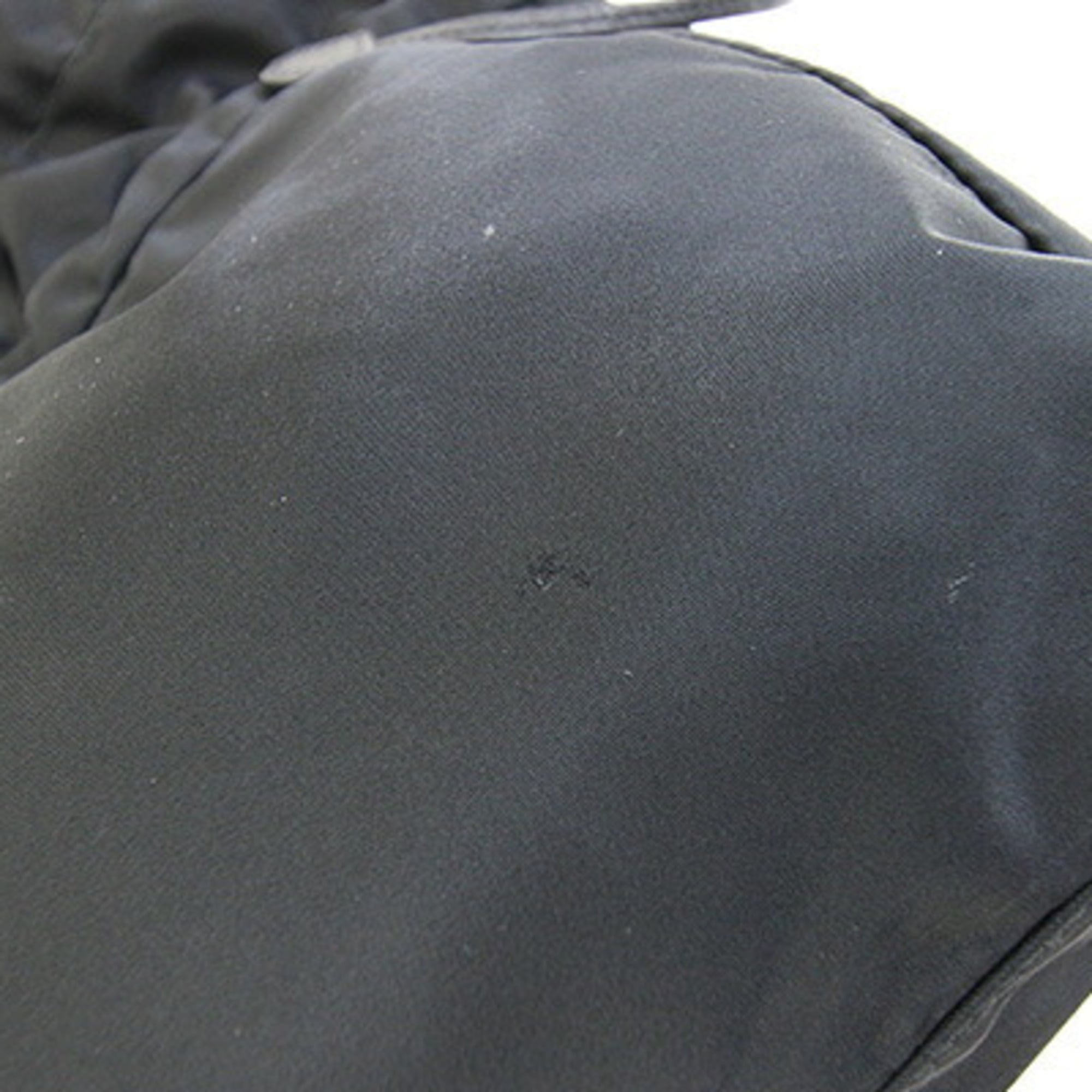 Prada Black Nero Leather Nylon Tote Bag (Pre-Owned)