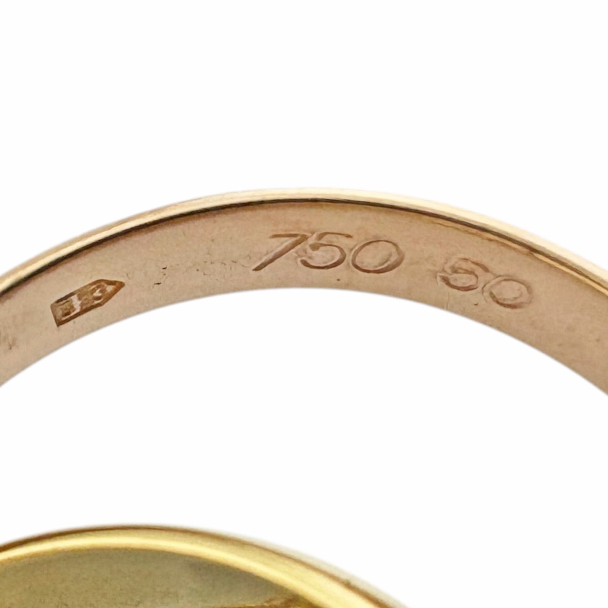 Cartier Pink Gold White Gold Yellow Gold Yellow Gold (18K) Pink Gold (18K) White Gold (18K) Band Ring (Pre-Owned)