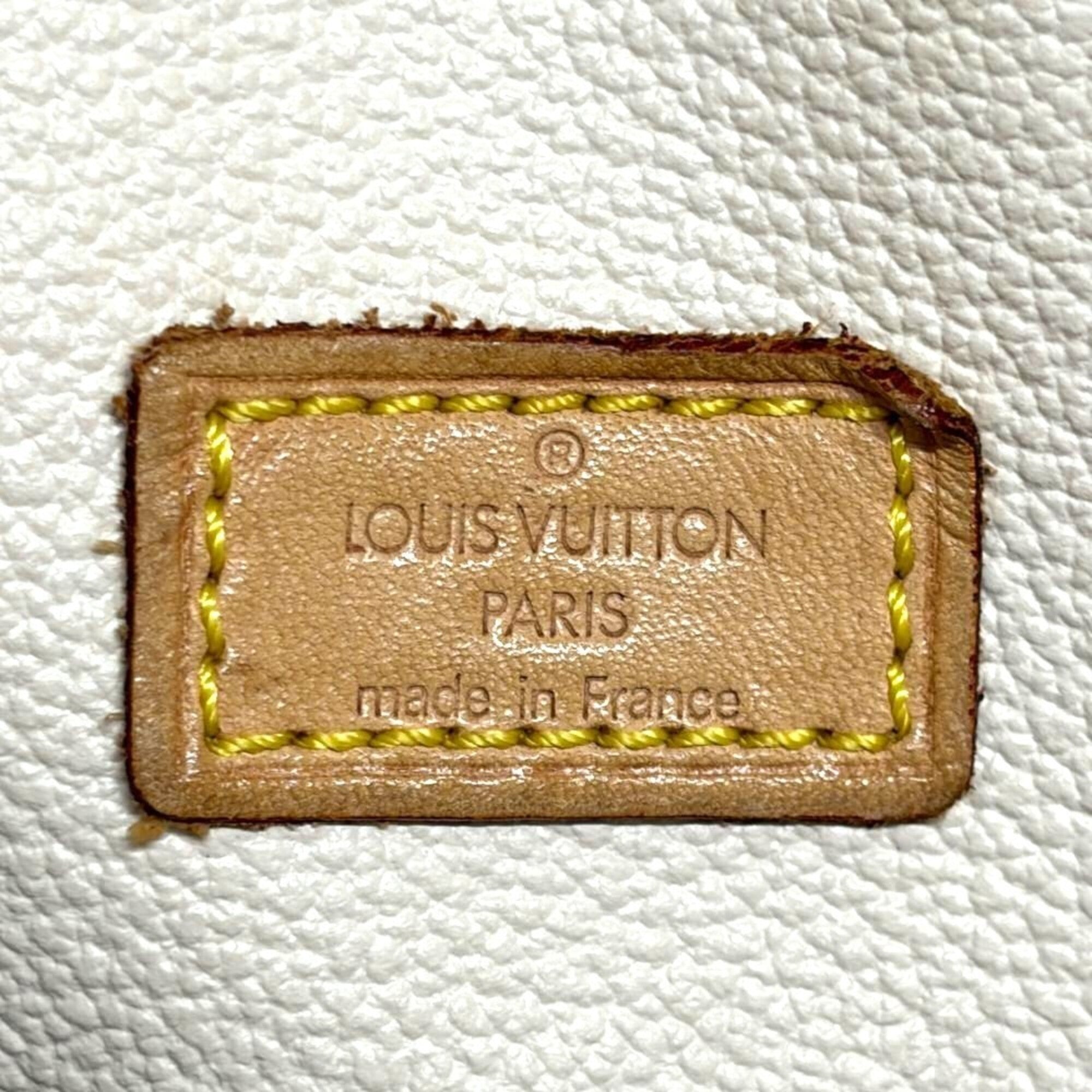 Louis Vuitton Brown Monogram Canvas Handbag (Pre-Owned)
