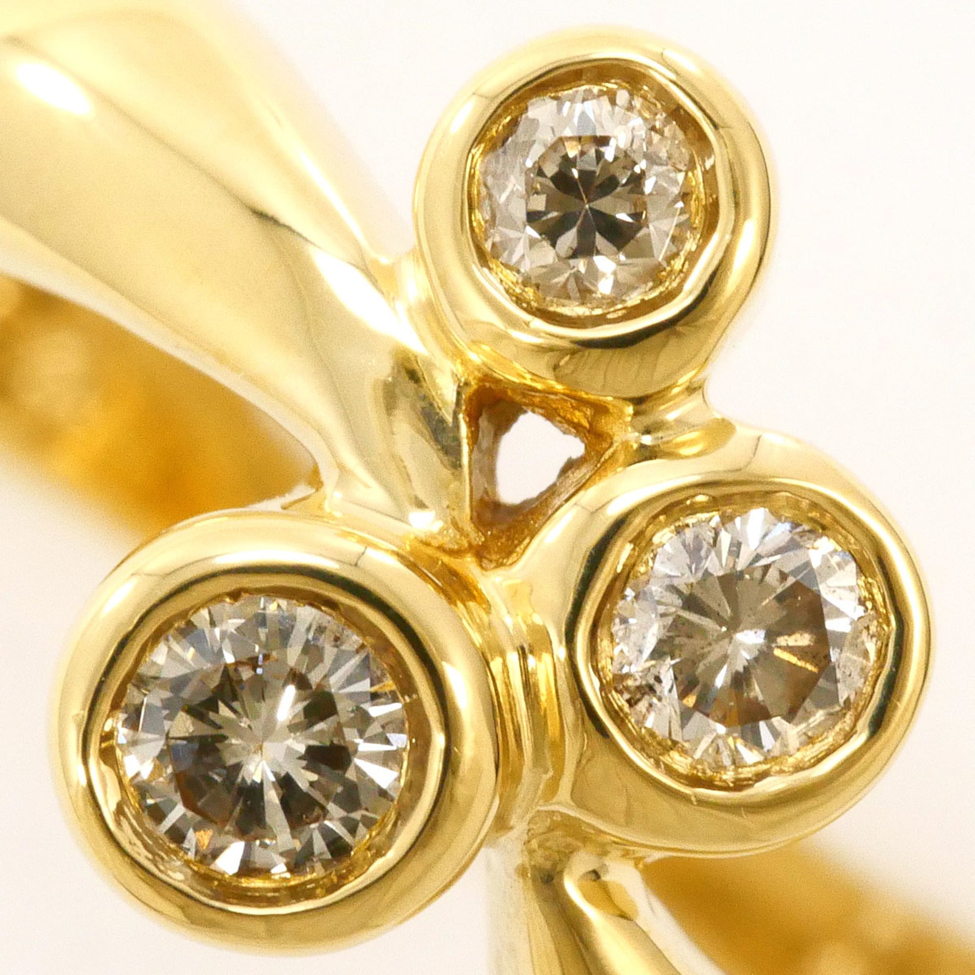 Unbranded Brown Yellow Gold Yellow Gold (18K) Band Ring (Pre-Owned)