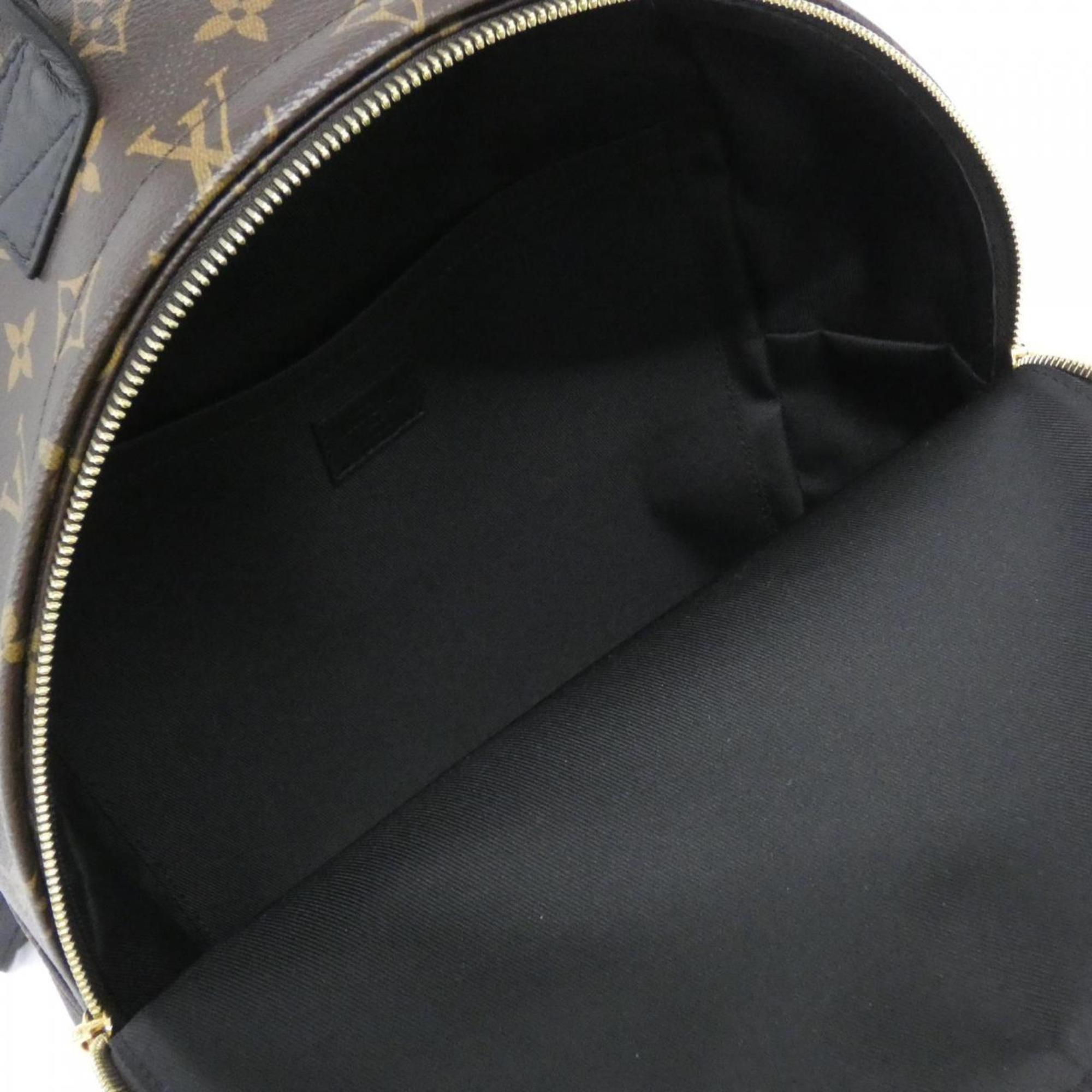Louis Vuitton Marron Coated Canvas Backpack (Pre-Owned)