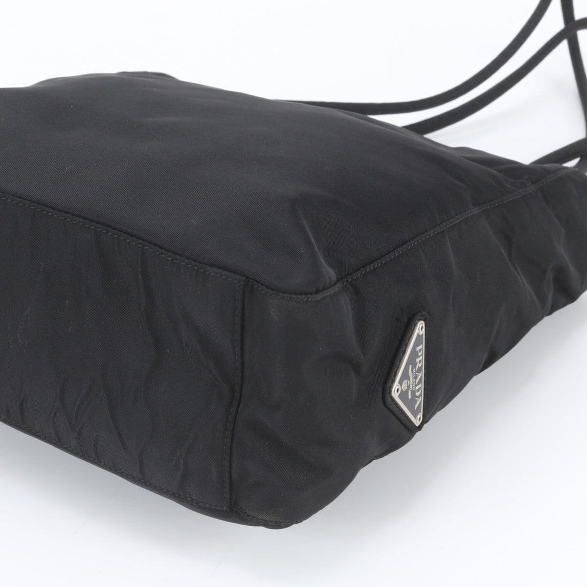 Prada Black Shoulder Bag Tote Bag (Pre-Owned)