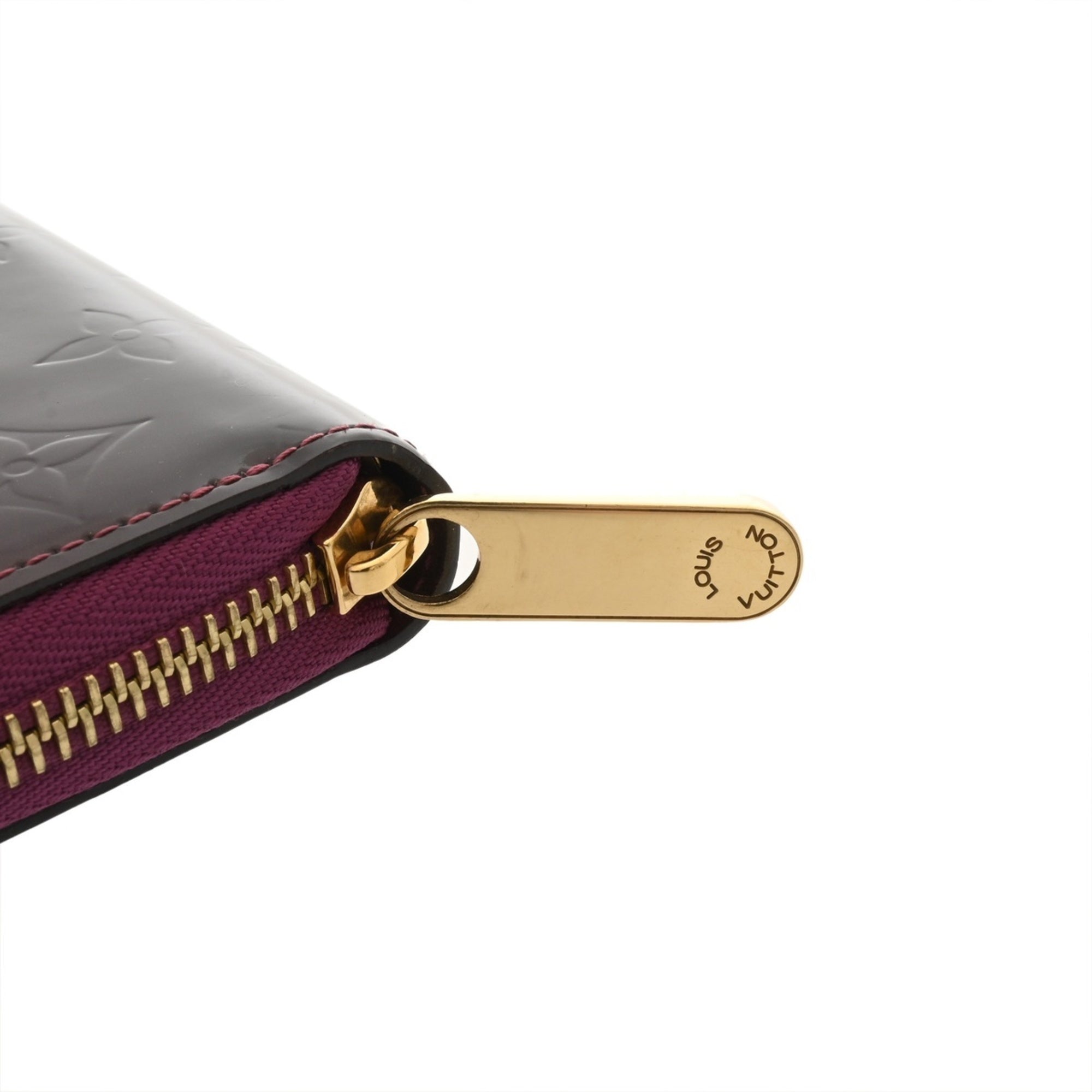 Louis Vuitton Amarante Magenta Monogram Vernis Long Wallet (Bi-Fold) (Pre-Owned)