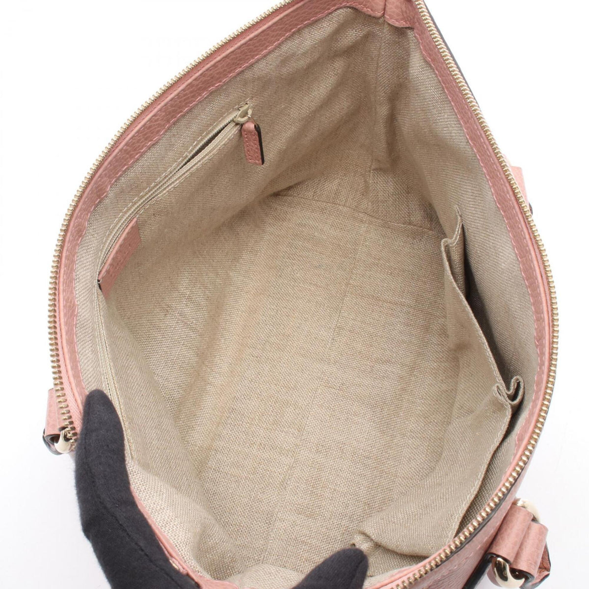Gucci Pink Leather Handbag (Pre-Owned)