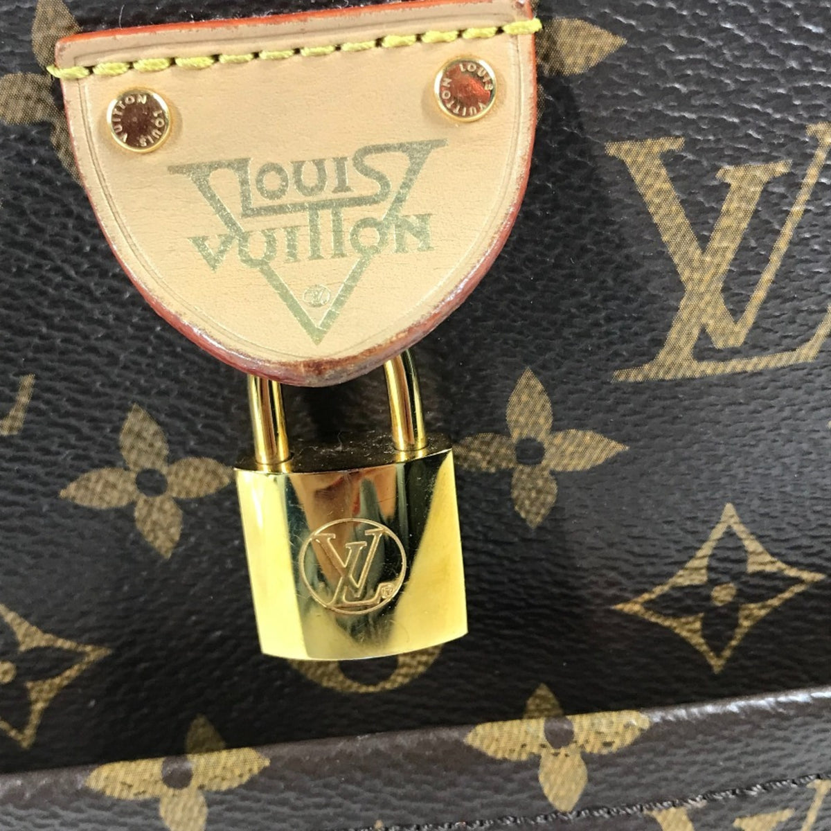 Louis Vuitton Brown Monogram Canvas Backpack (Pre-Owned)