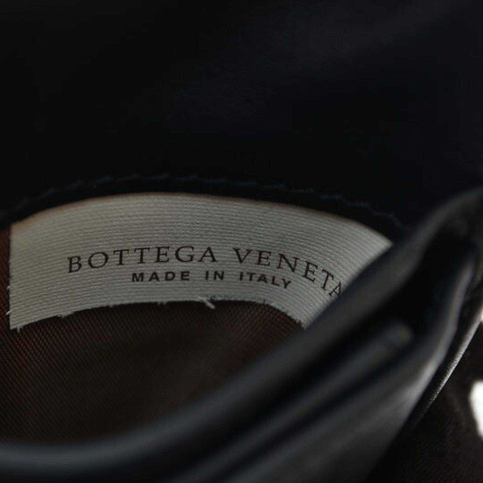 Bottega Veneta Navy Leather Wallet (Bi-Fold) (Pre-Owned)