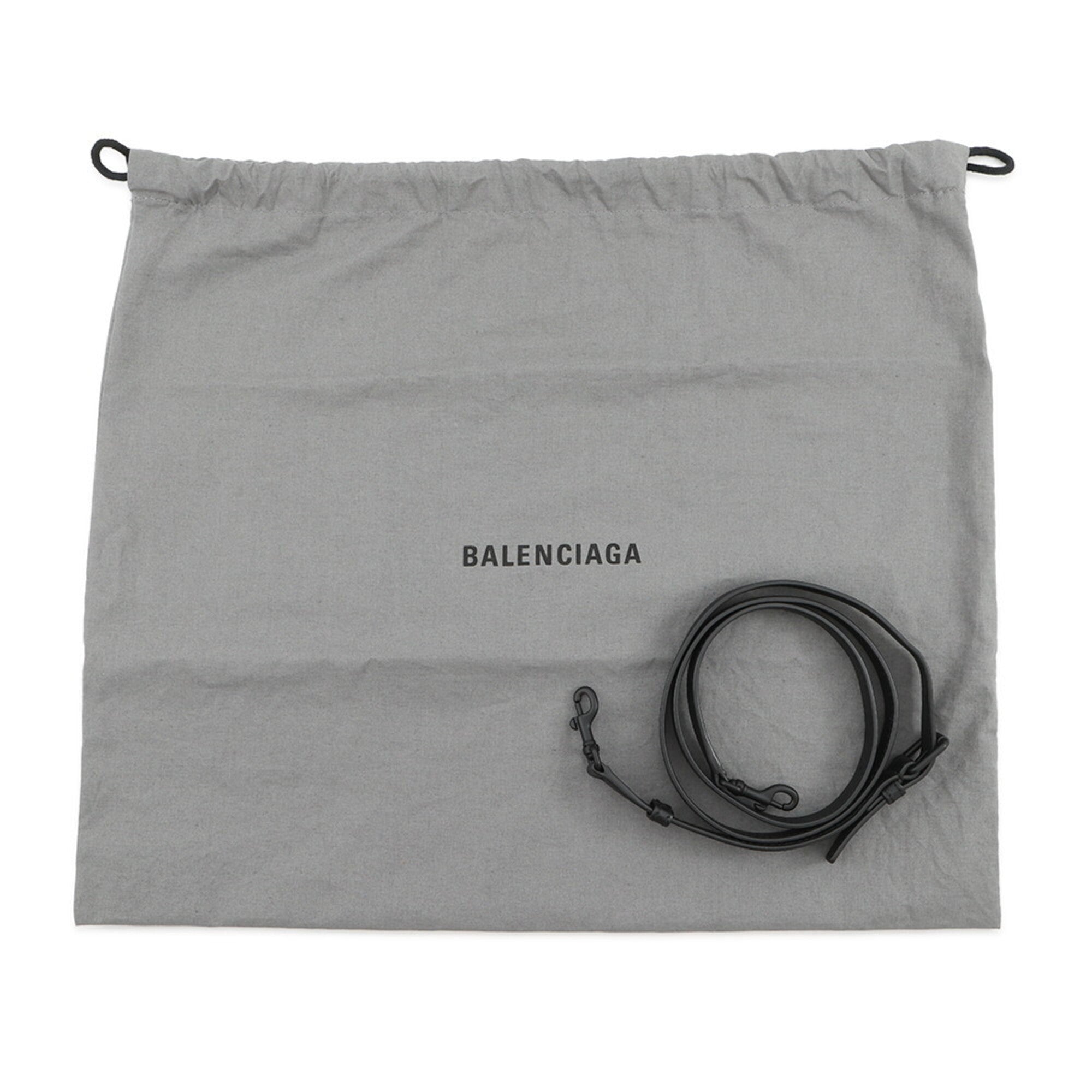Balenciaga Black Leather Handbag (Pre-Owned)