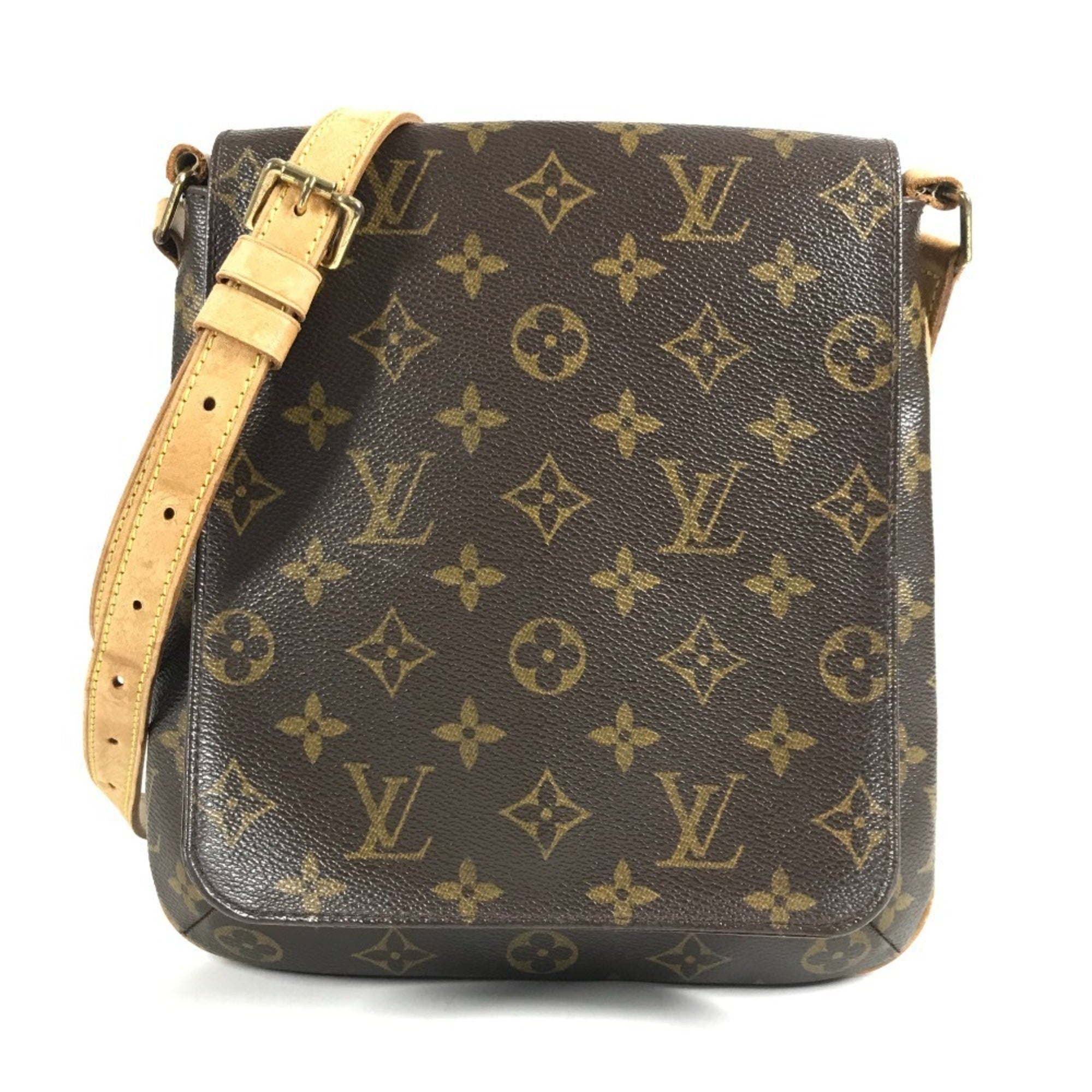 Louis Vuitton Monogram Brown Monogram Pochette Shoulder Bag (Pre-Owned)