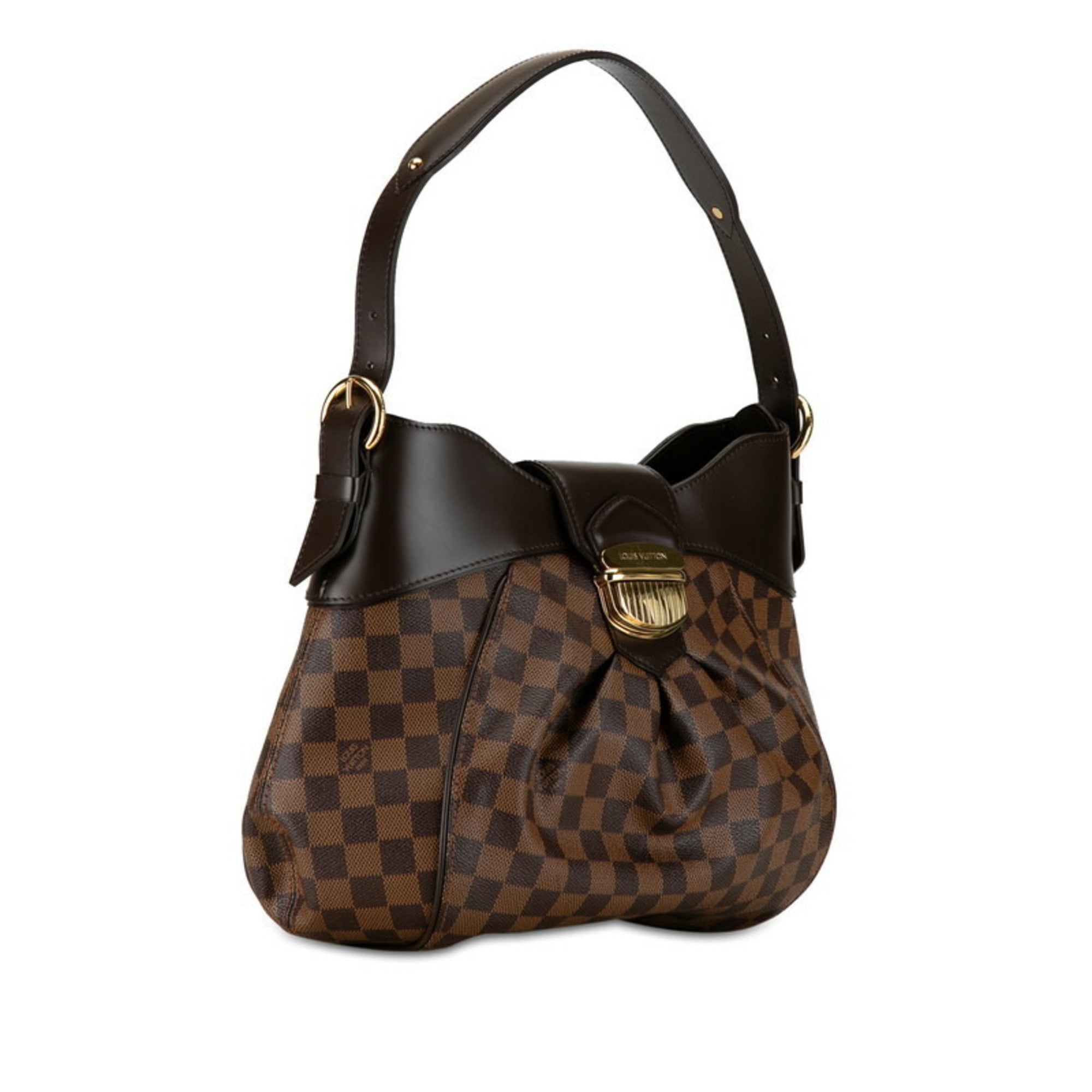 Louis Vuitton Brown Pvc Leather Pochette Pouch Shoulder Bag (Pre-Owned)