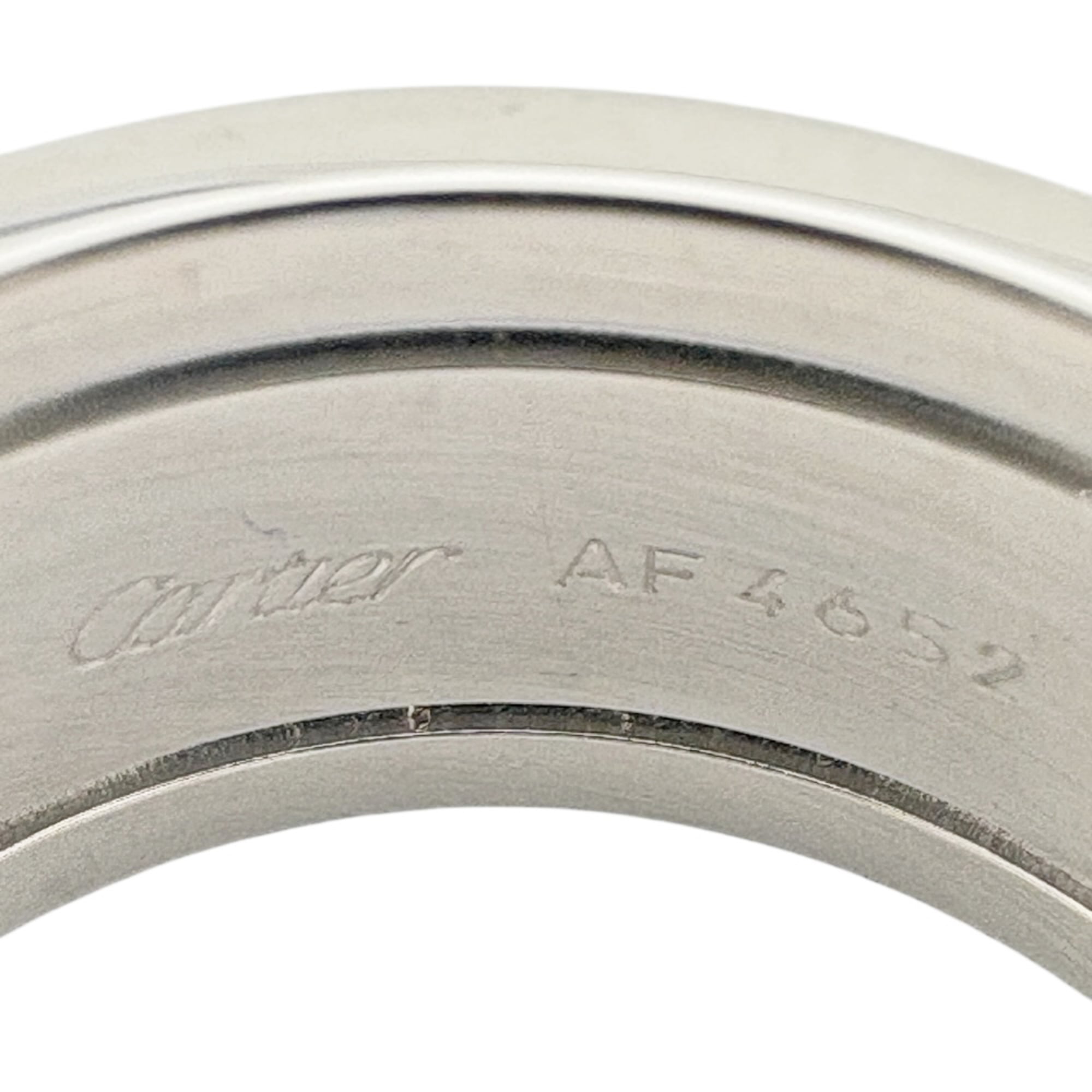 Cartier Silver White Gold (18K) Band Ring (Pre-Owned)