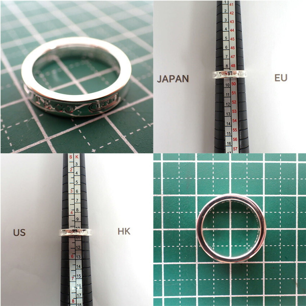 Tiffany Sterling Silver 925 Band Ring (Pre-Owned)