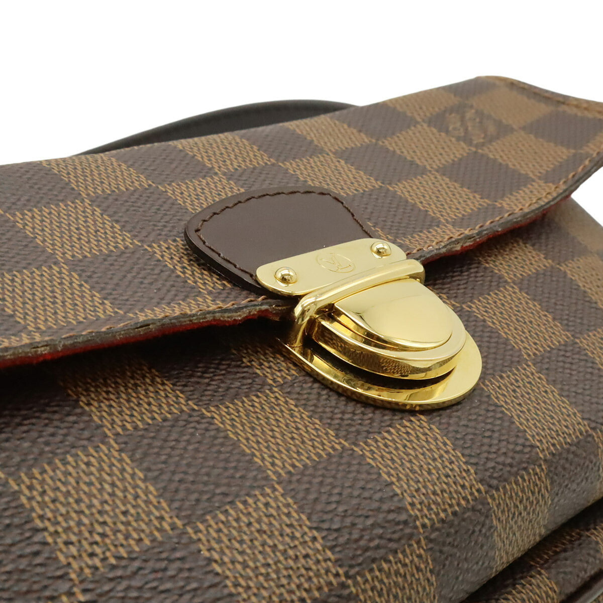 Louis Vuitton Damier Brown Pvc Shoulder Bag (Pre-Owned)