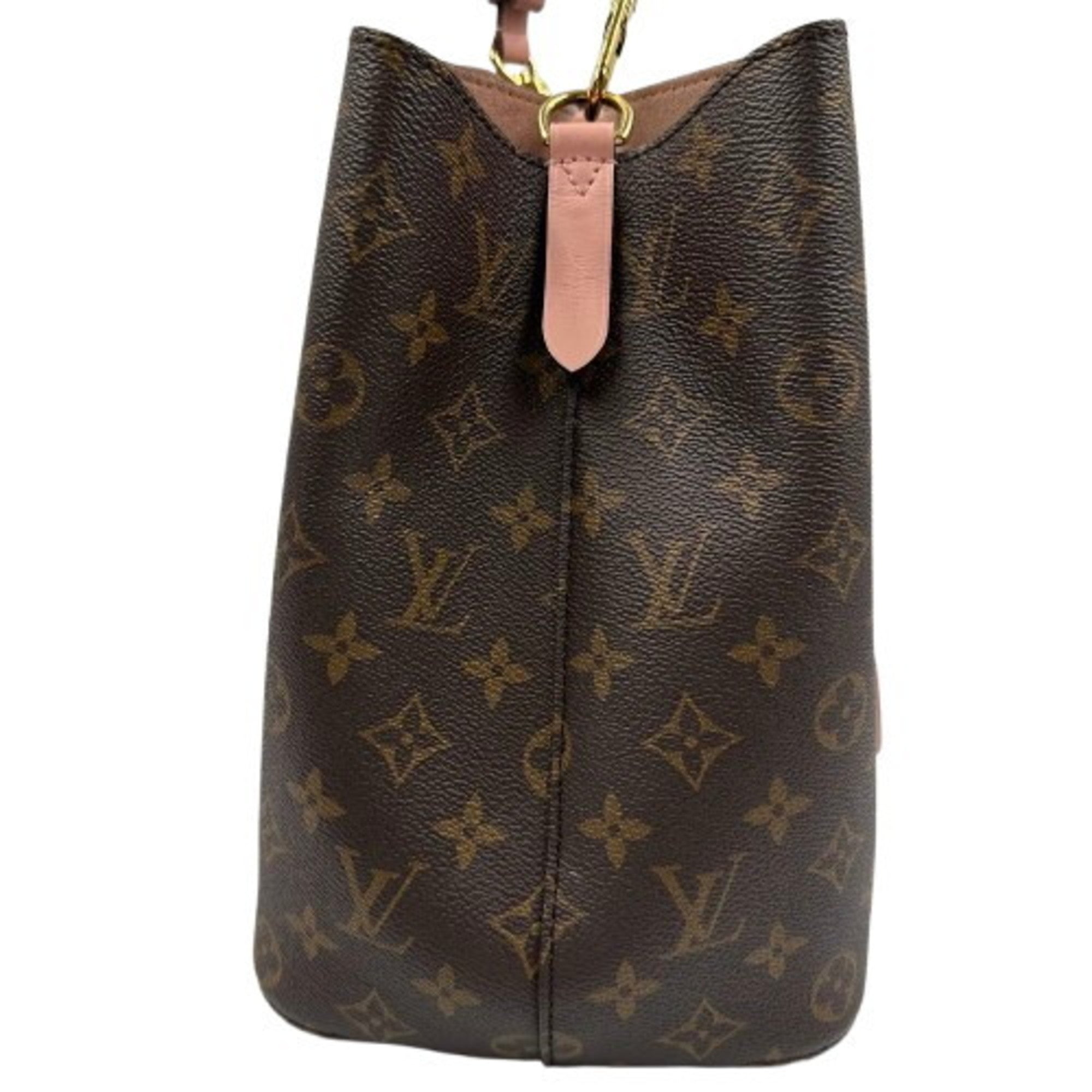 Louis Vuitton Monogram Brown Pink Pvc Shoulder Bag (Pre-Owned)