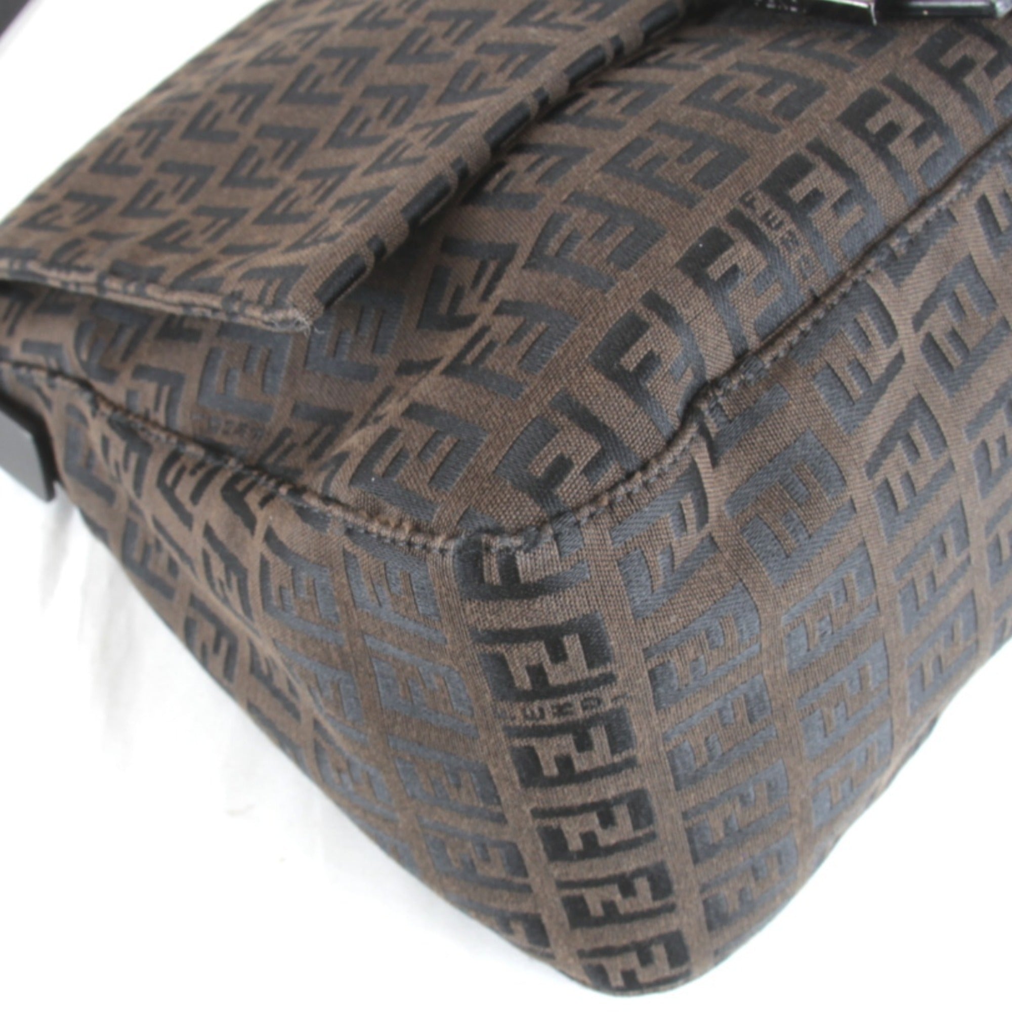 Fendi Zucchino Shoulder Bag (Pre-Owned)