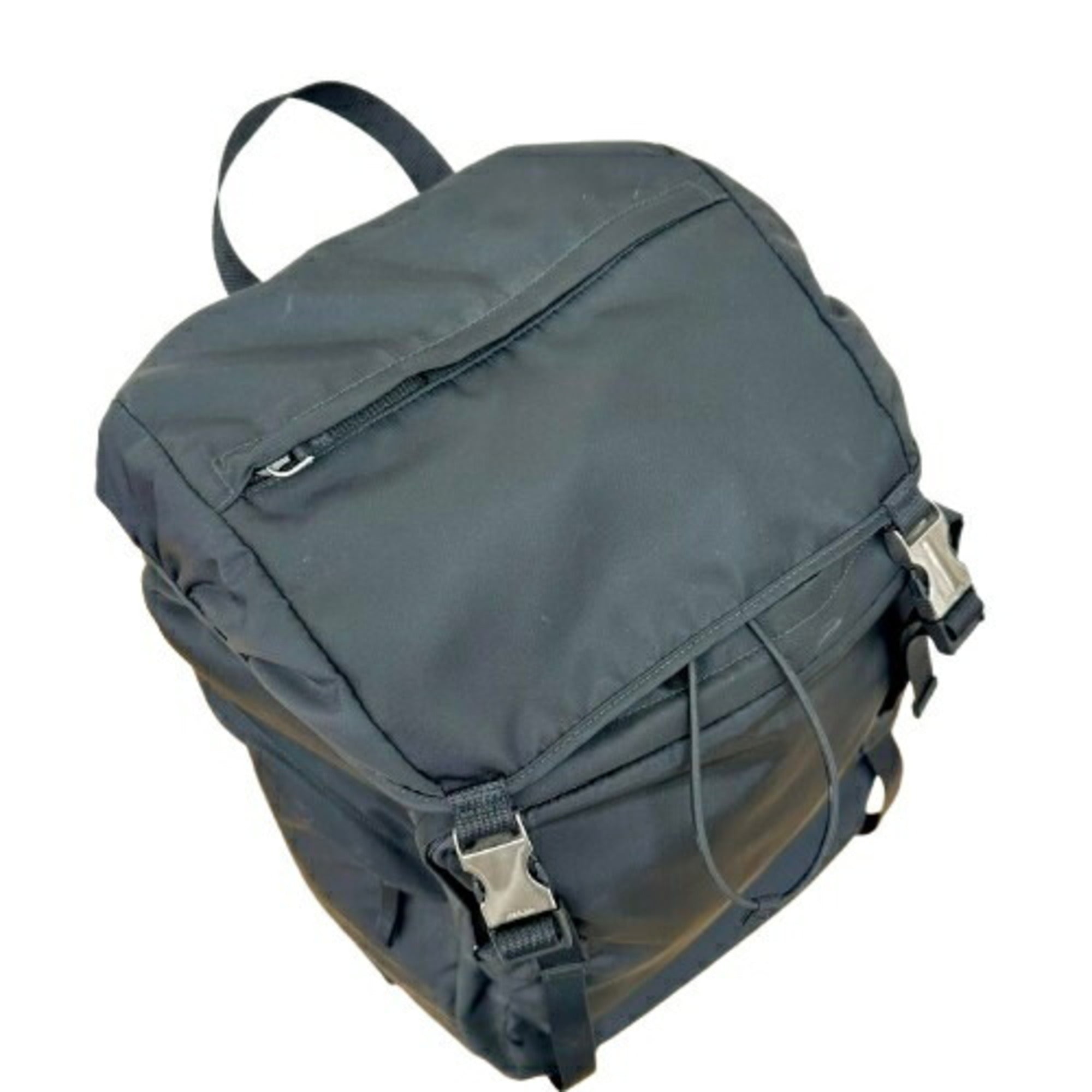 Prada Black Nylon Backpack (Pre-Owned)