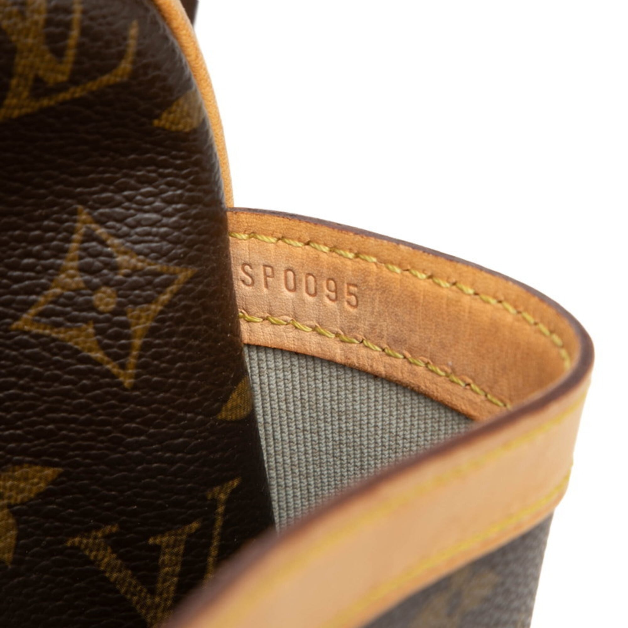 Louis Vuitton Brown Pvc Leather Shoulder Bag (Pre-Owned)