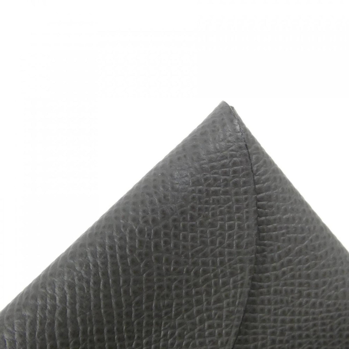 Hermes Dark Gray Graphite Epsom Leather Coin Purse/Coin Case (Pre-Owned)