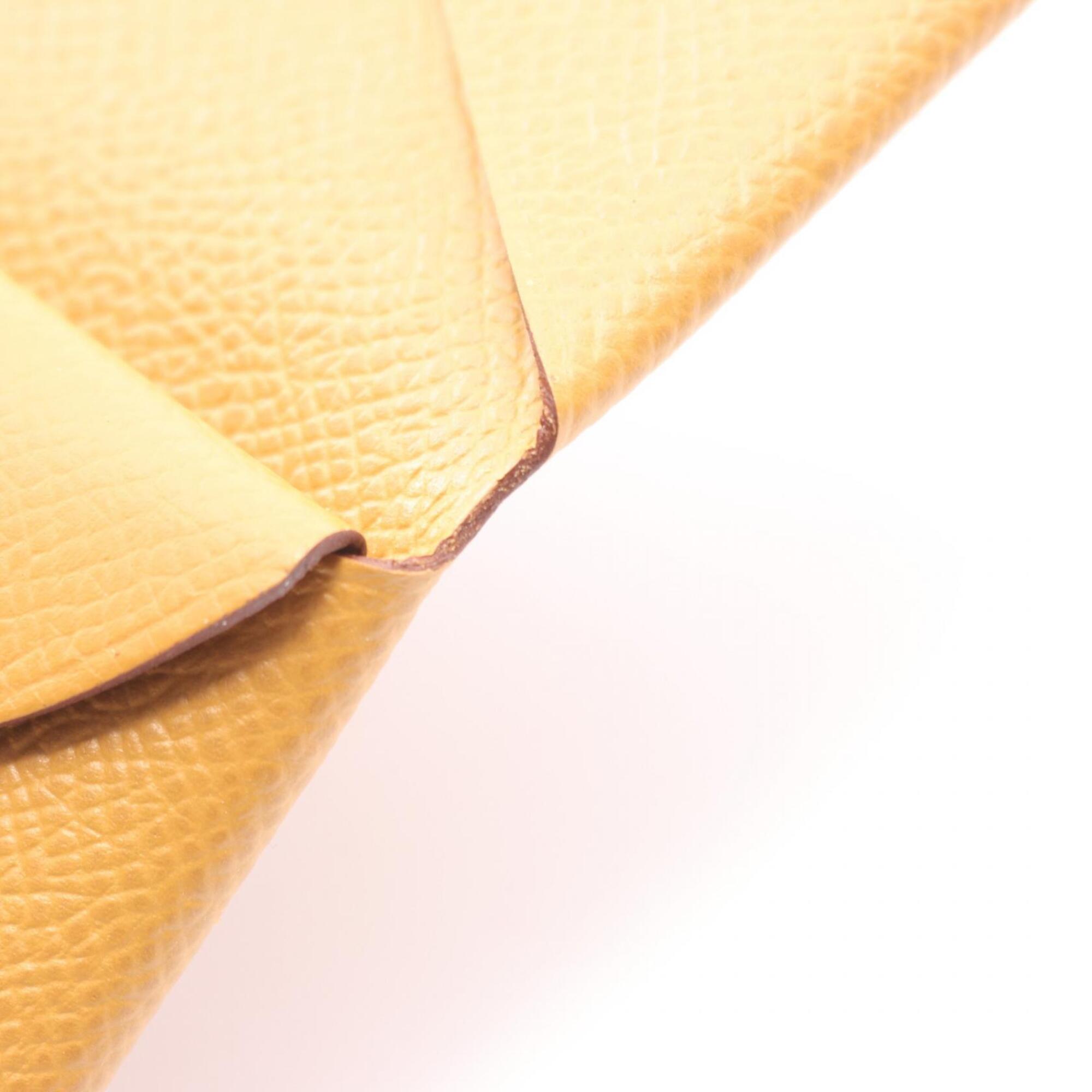 Hermes Brown Epsom Leather Coin Purse/Coin Case (Pre-Owned)
