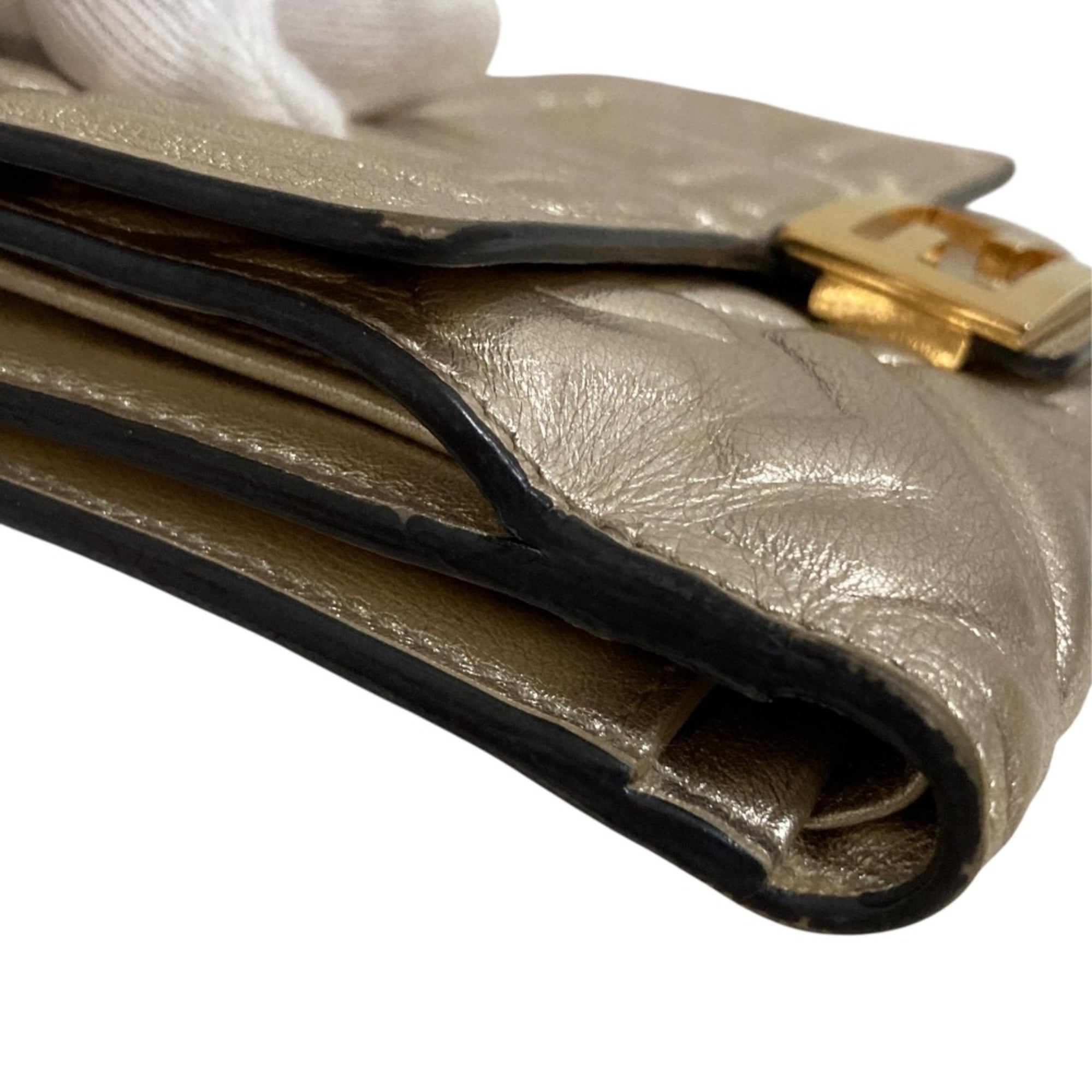 Fendi Gold Wallet (Bi-Fold) (Pre-Owned)