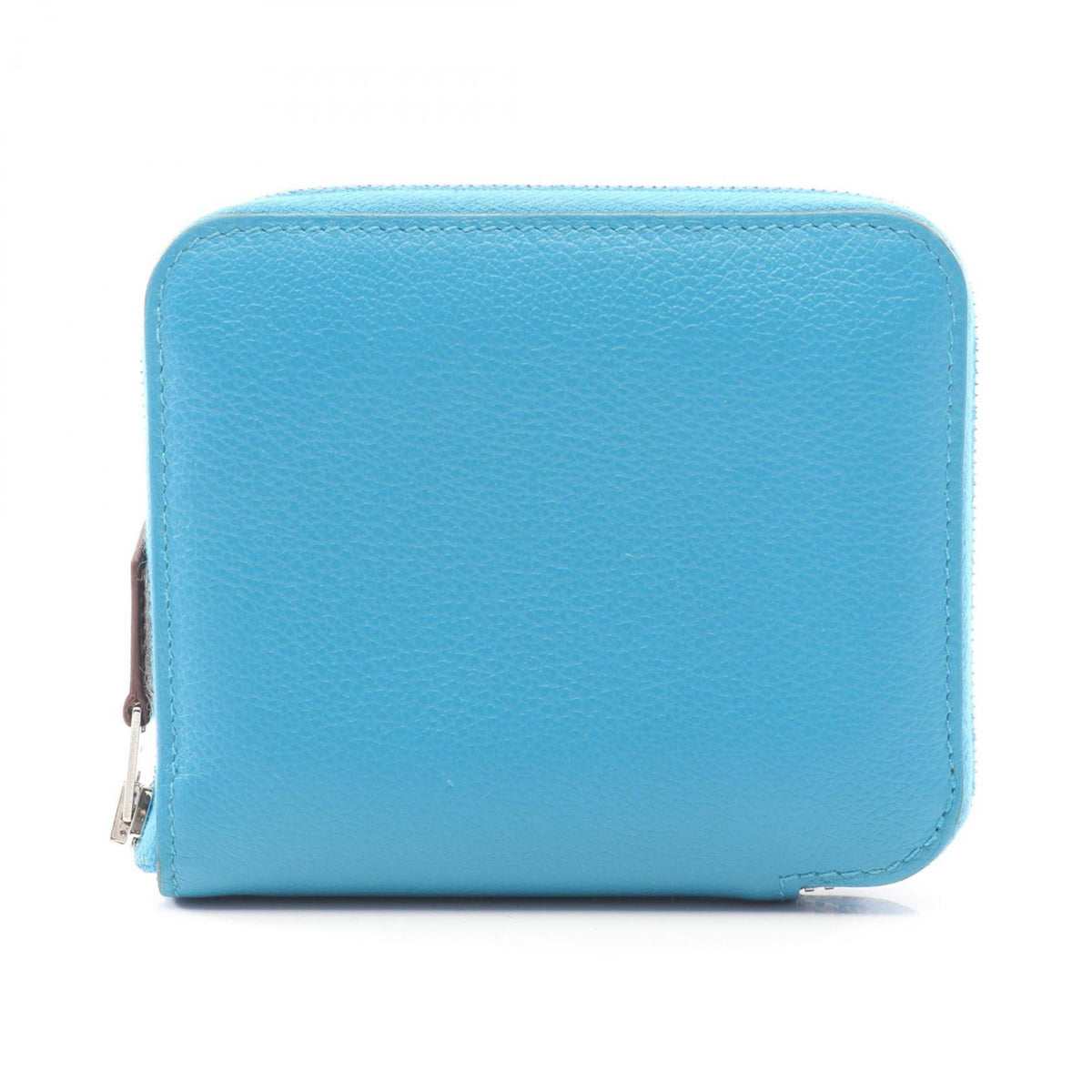 Hermes Blue Leather Wallet (Bi-Fold) (Pre-Owned)