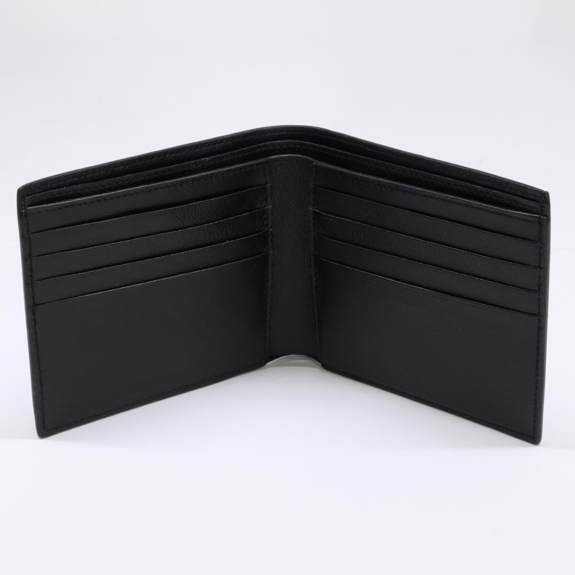 Balenciaga Black White Leather Wallet (Bi-Fold) (Pre-Owned)