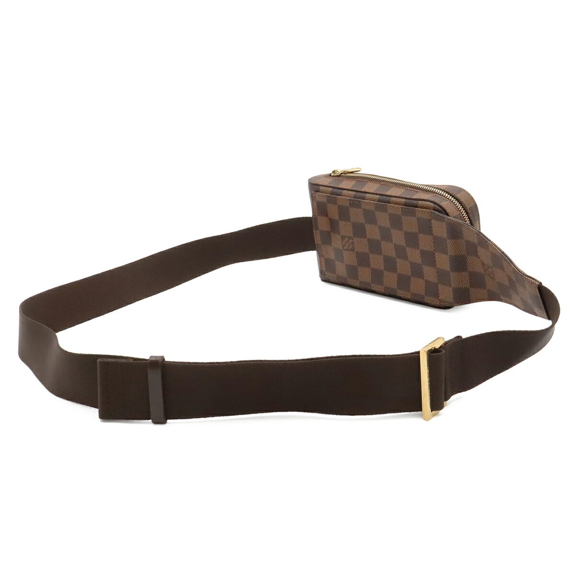 Louis Vuitton Damier Brown Pvc Shoulder Bag Sling Bag (Pre-Owned)