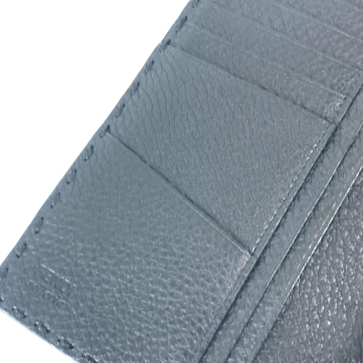 Fendi Black Leather Long Wallet (Bi-Fold) (Pre-Owned)