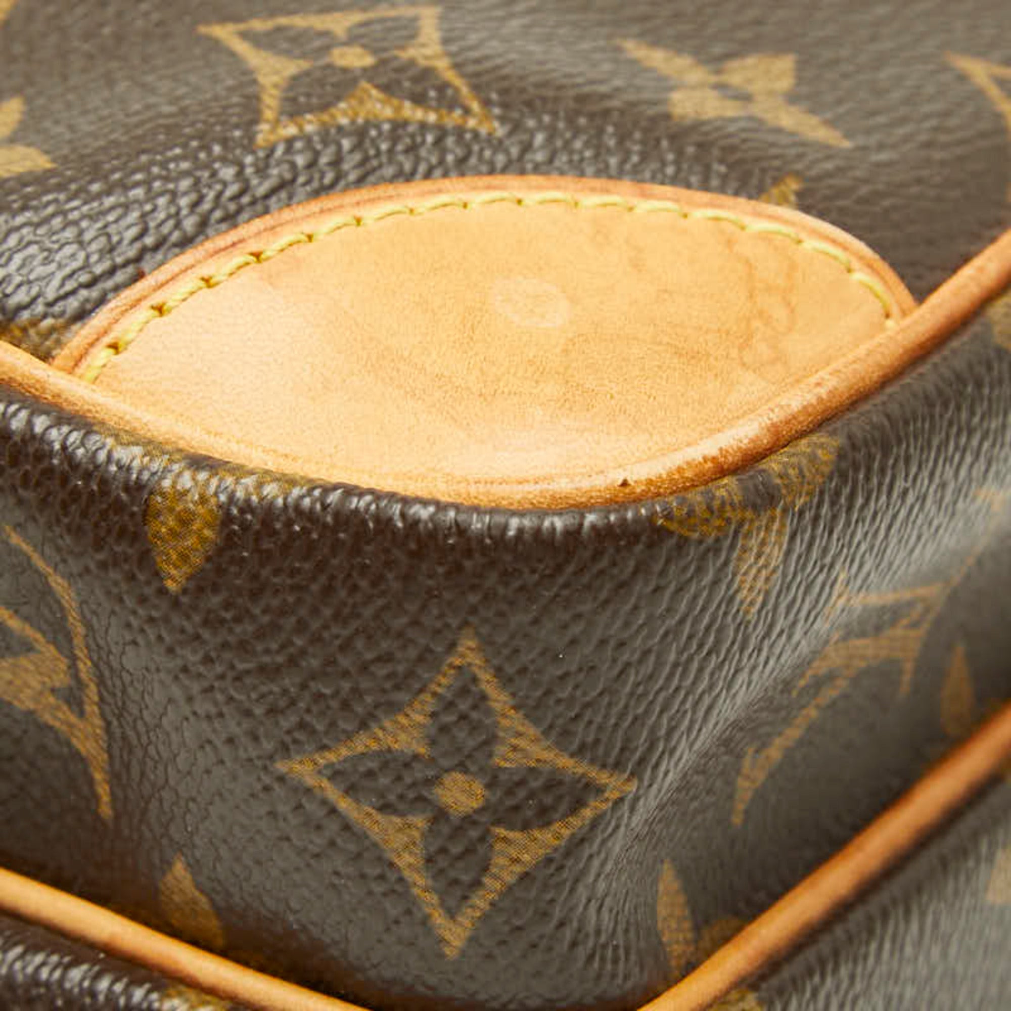 Louis Vuitton Brown Monogram Pvc Leather Shoulder Bag (Pre-Owned)