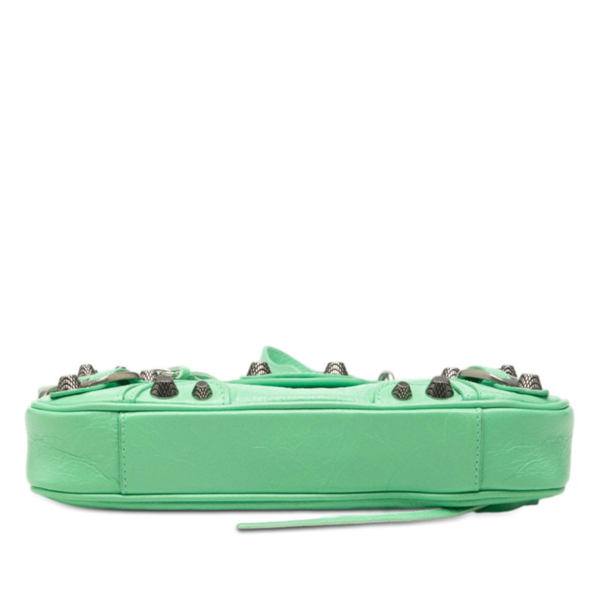 Balenciaga Green Leather Shoulder Bag (Pre-Owned)