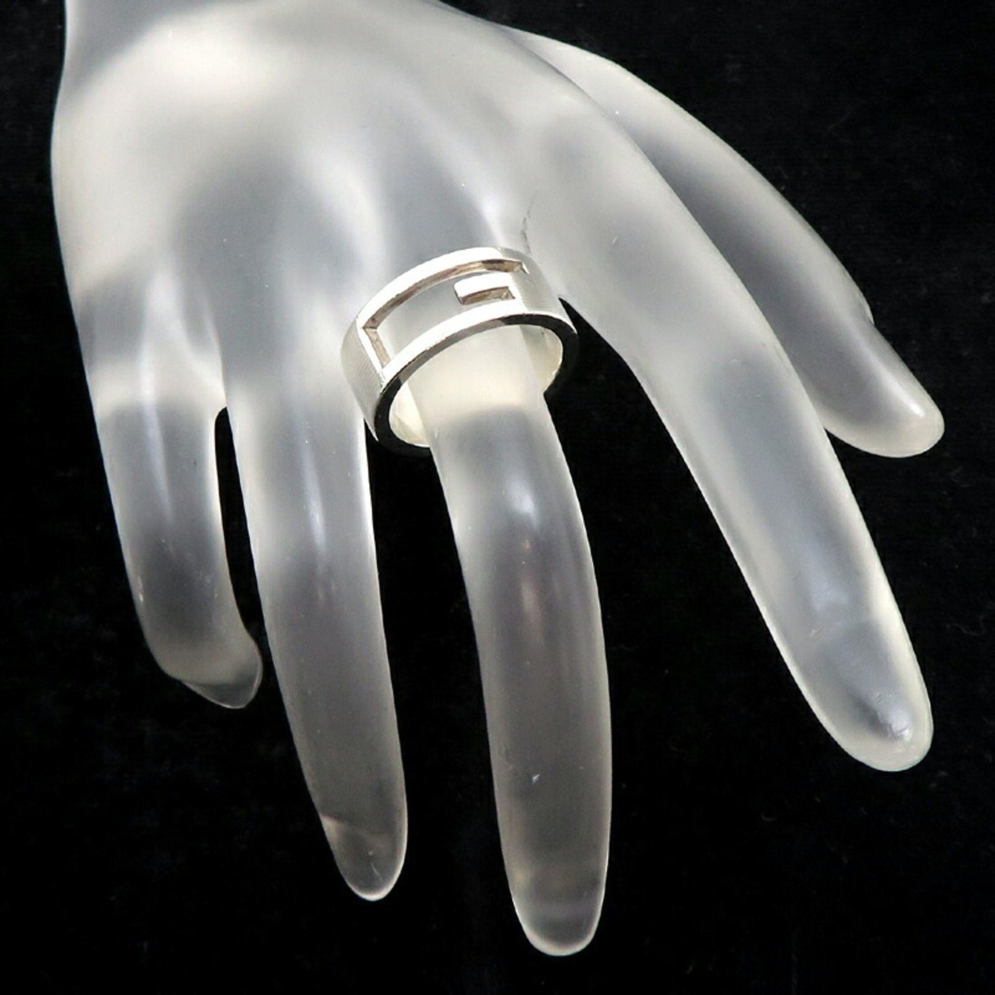 Gucci Silver Silver 925 Band Ring (Pre-Owned)