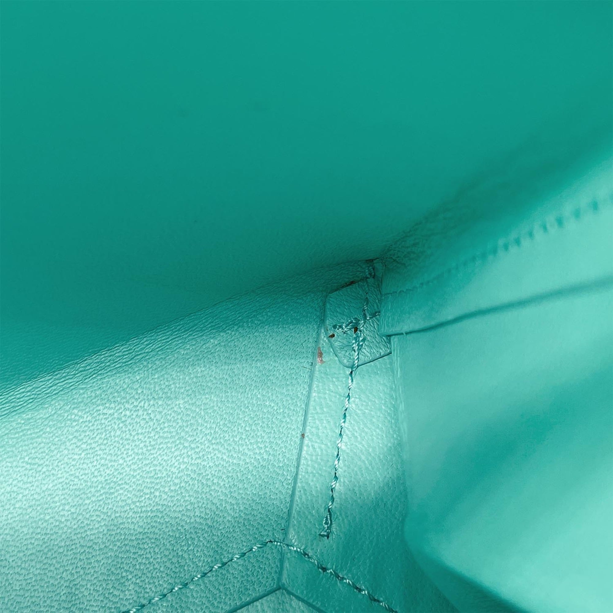 Tiffany Blue Tiffany Blue Leather Handbag (Pre-Owned)