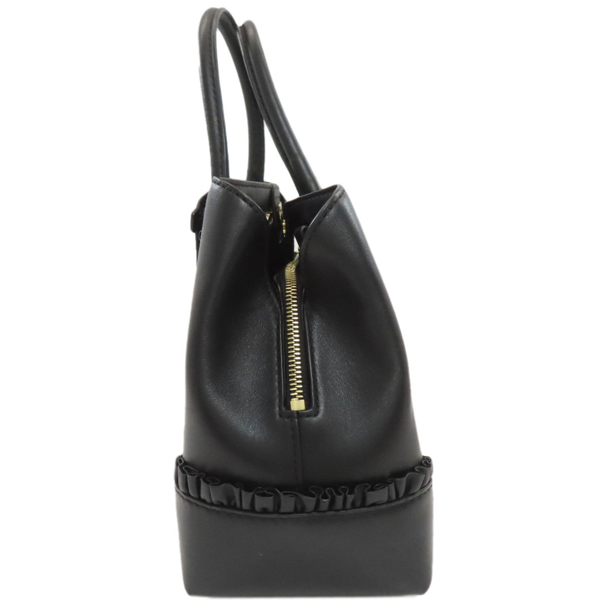 Michael Kors Black Leather Handbag (Pre-Owned)