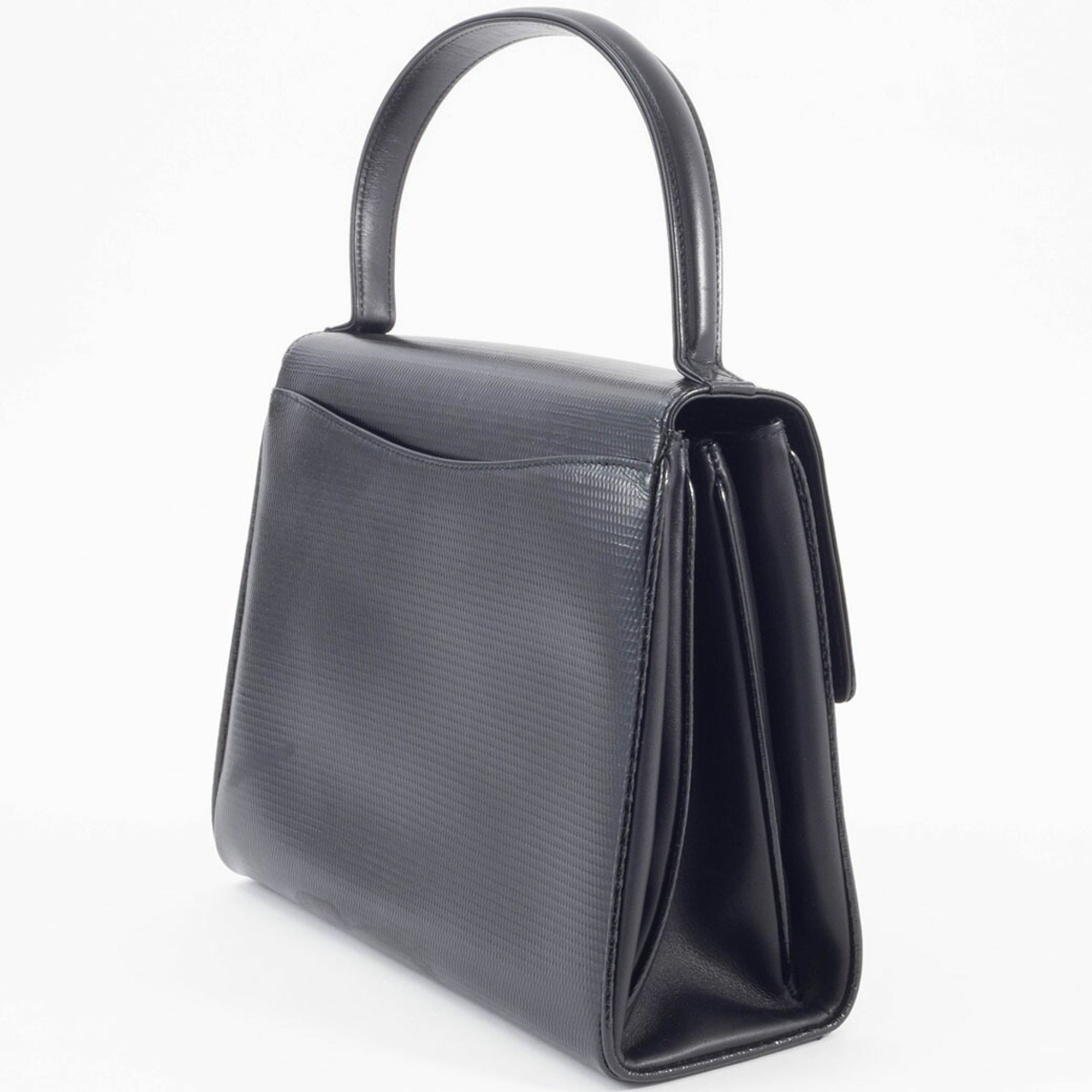 Gucci Black Leather Handbag (Pre-Owned)