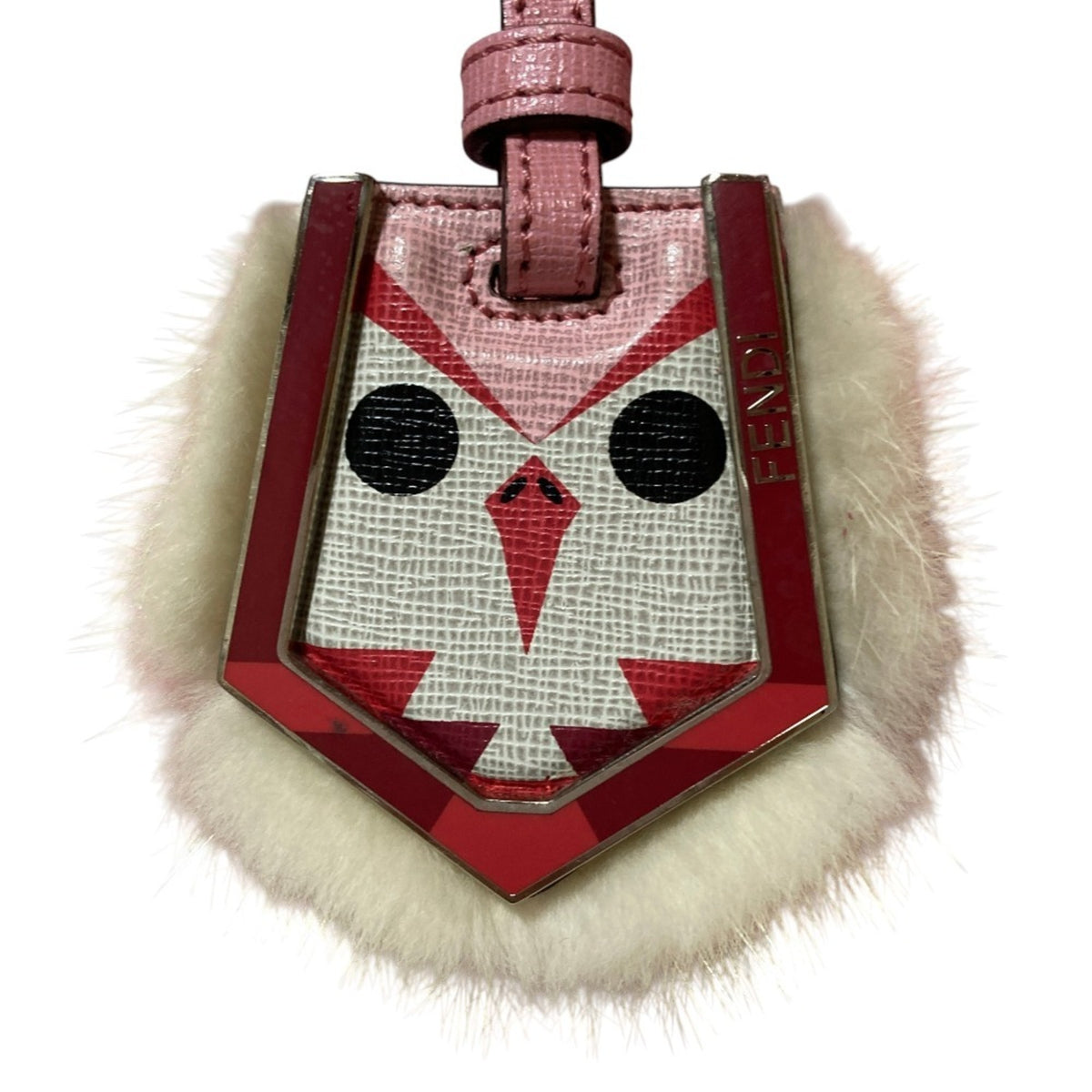 Fendi Pink Leather Handbag (Pre-Owned)