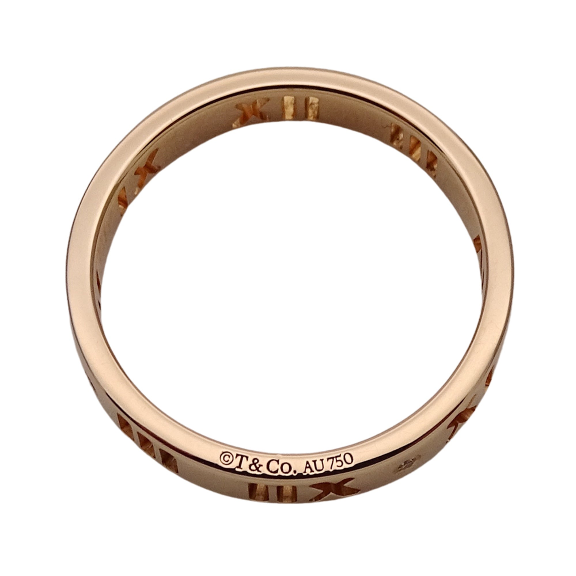 Tiffany Pink Gold Pink Gold (18K) Band Ring (Pre-Owned)