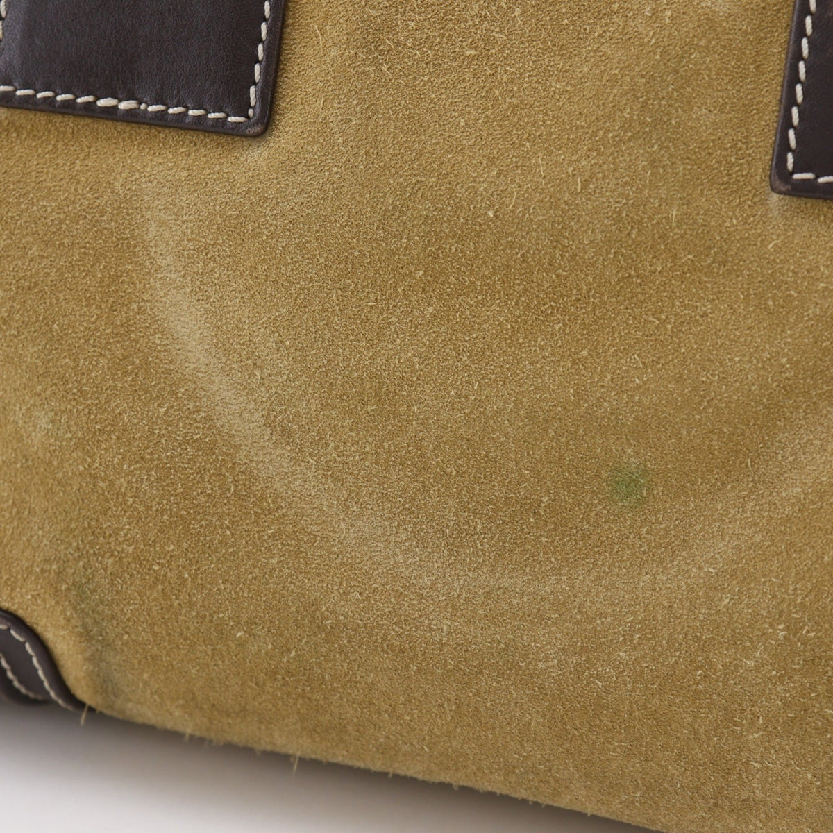 Loewe Amazona Brown Suede Handbag (Pre-Owned)