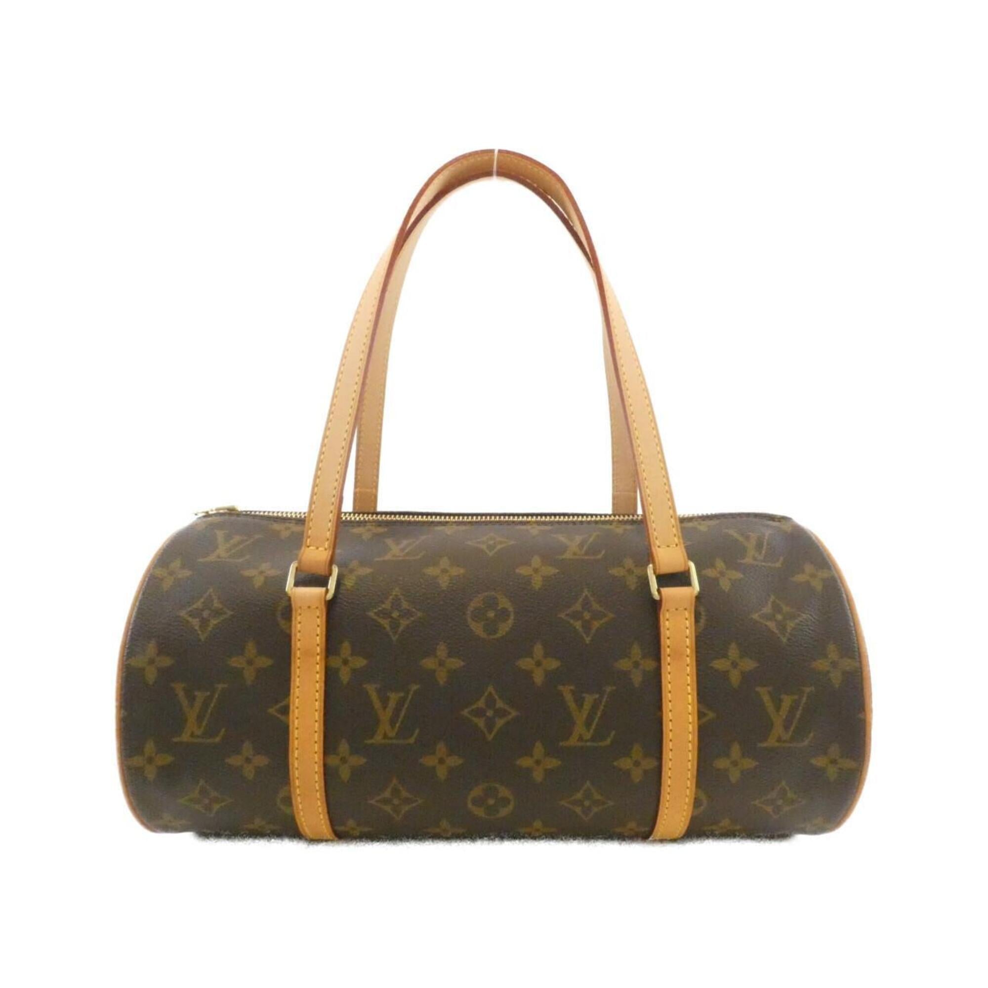 Louis Vuitton Monogram Marron Coated Canvas Handbag (Pre-Owned)