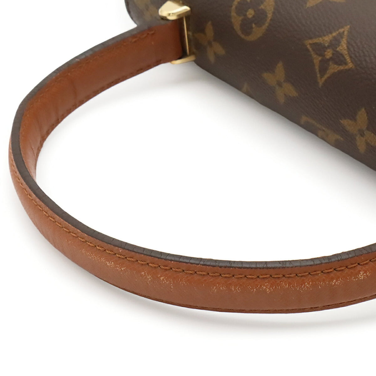 Louis Vuitton Brown Monogram Canvas Handbag (Pre-Owned)