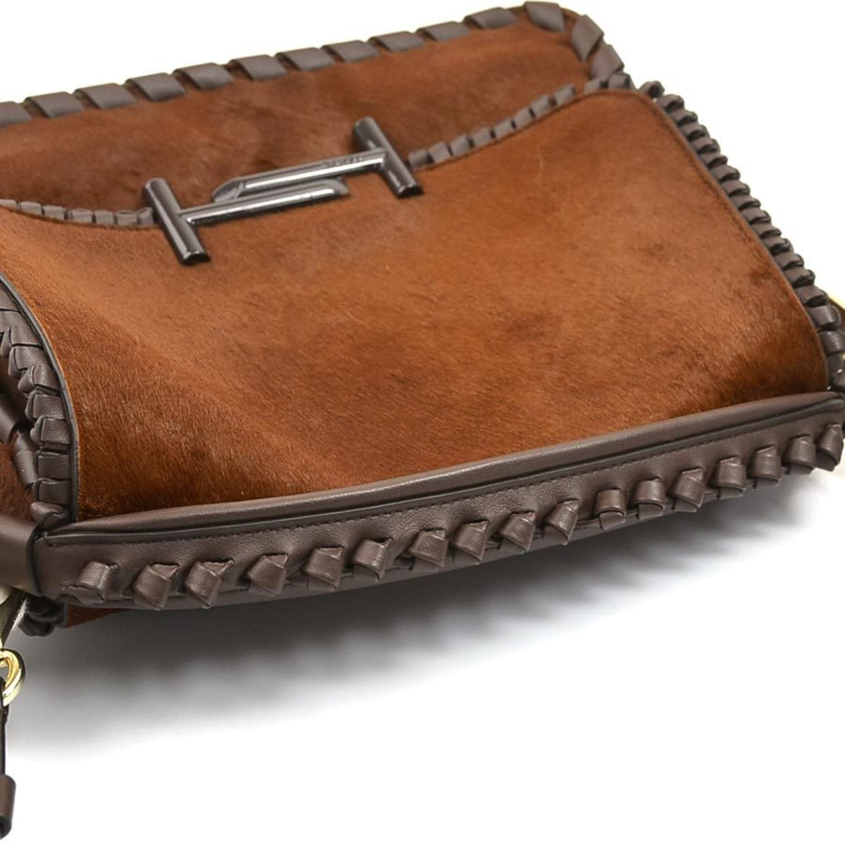 Tod's Brown Leather Leather Shoulder Bag (Pre-Owned)