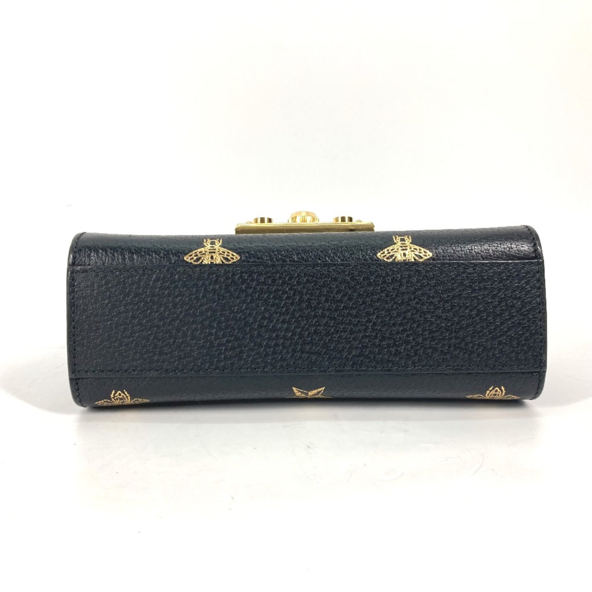 Gucci Black Leather Shoulder Bag (Pre-Owned)