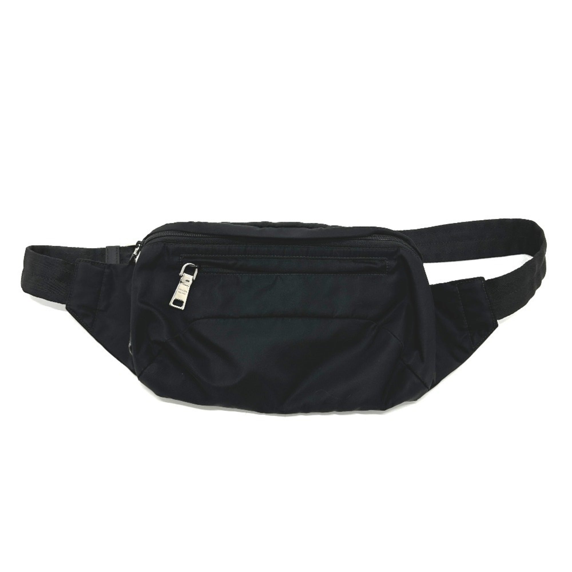 Prada Black Nylon Handbag Sling Bag (Pre-Owned)