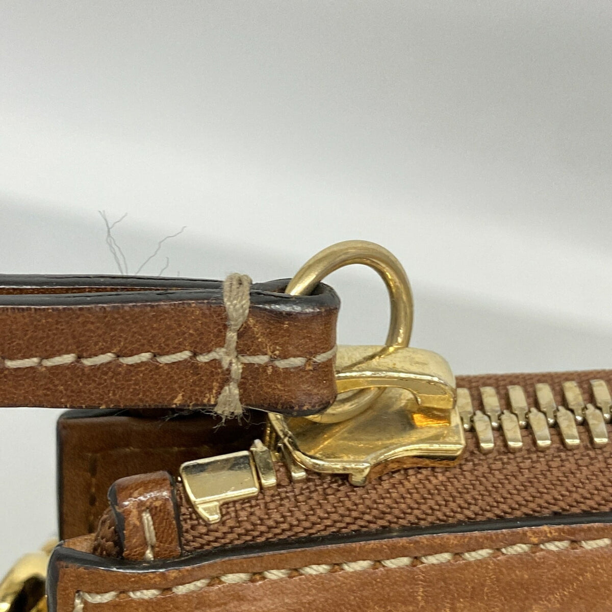 Gucci Brown Pvc Handbag (Pre-Owned)