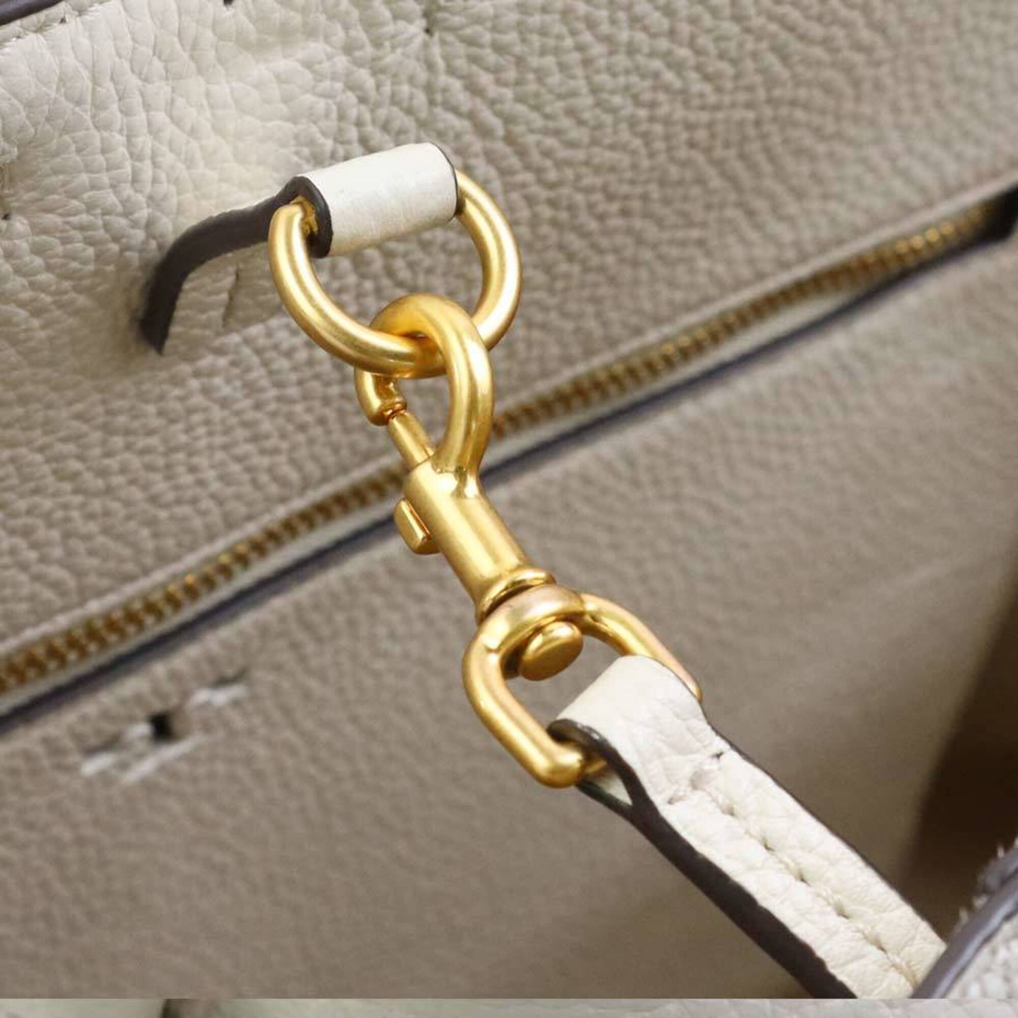 Tory Burch Ivory Leather Handbag (Pre-Owned)