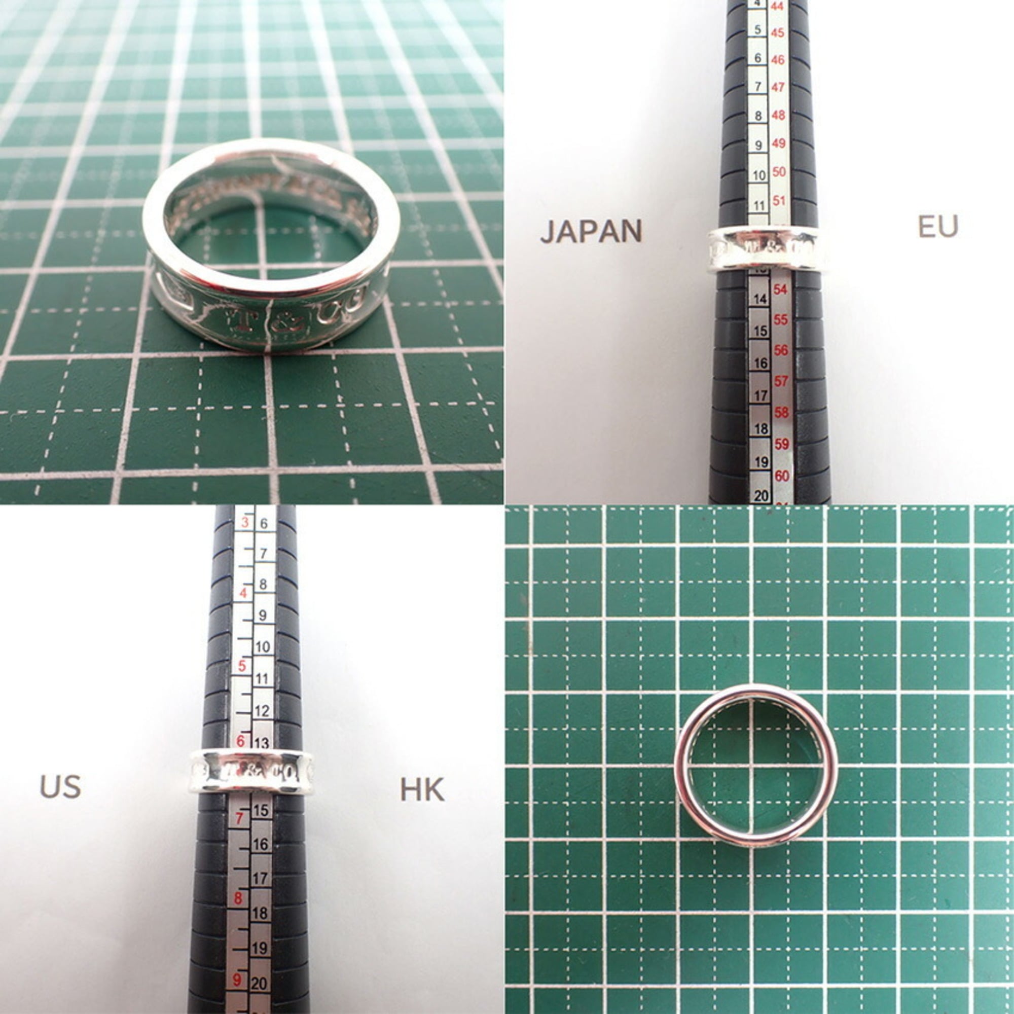 Tiffany Sterling Silver 925 Band Ring (Pre-Owned)