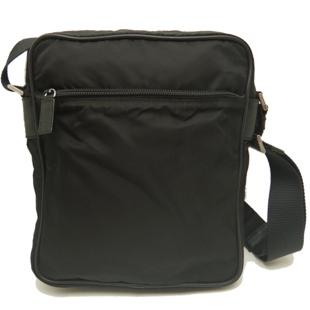 Prada Nero Nylon Shoulder Bag (Pre-Owned)