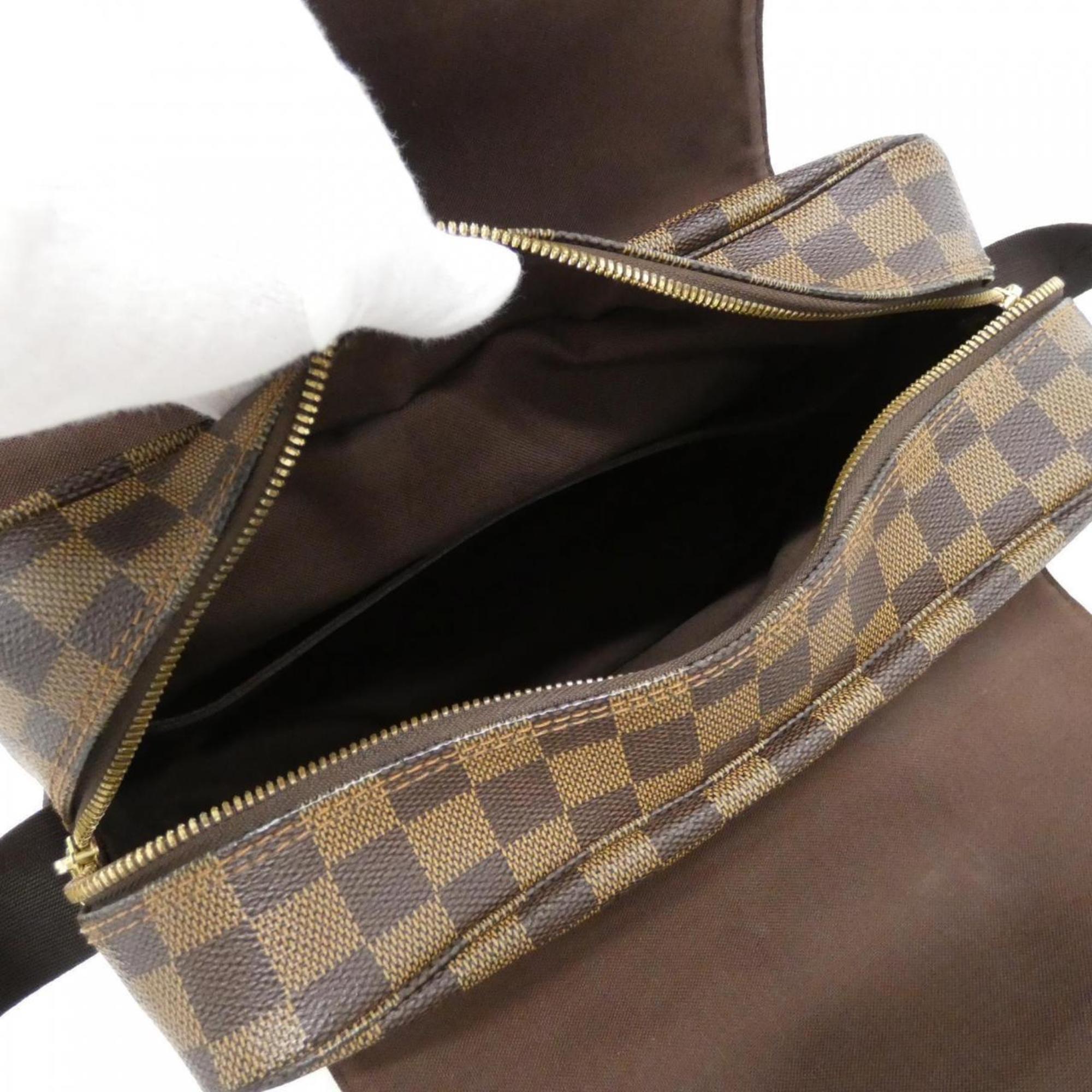 Louis Vuitton Ebene Coated Canvas Shoulder Bag (Pre-Owned)